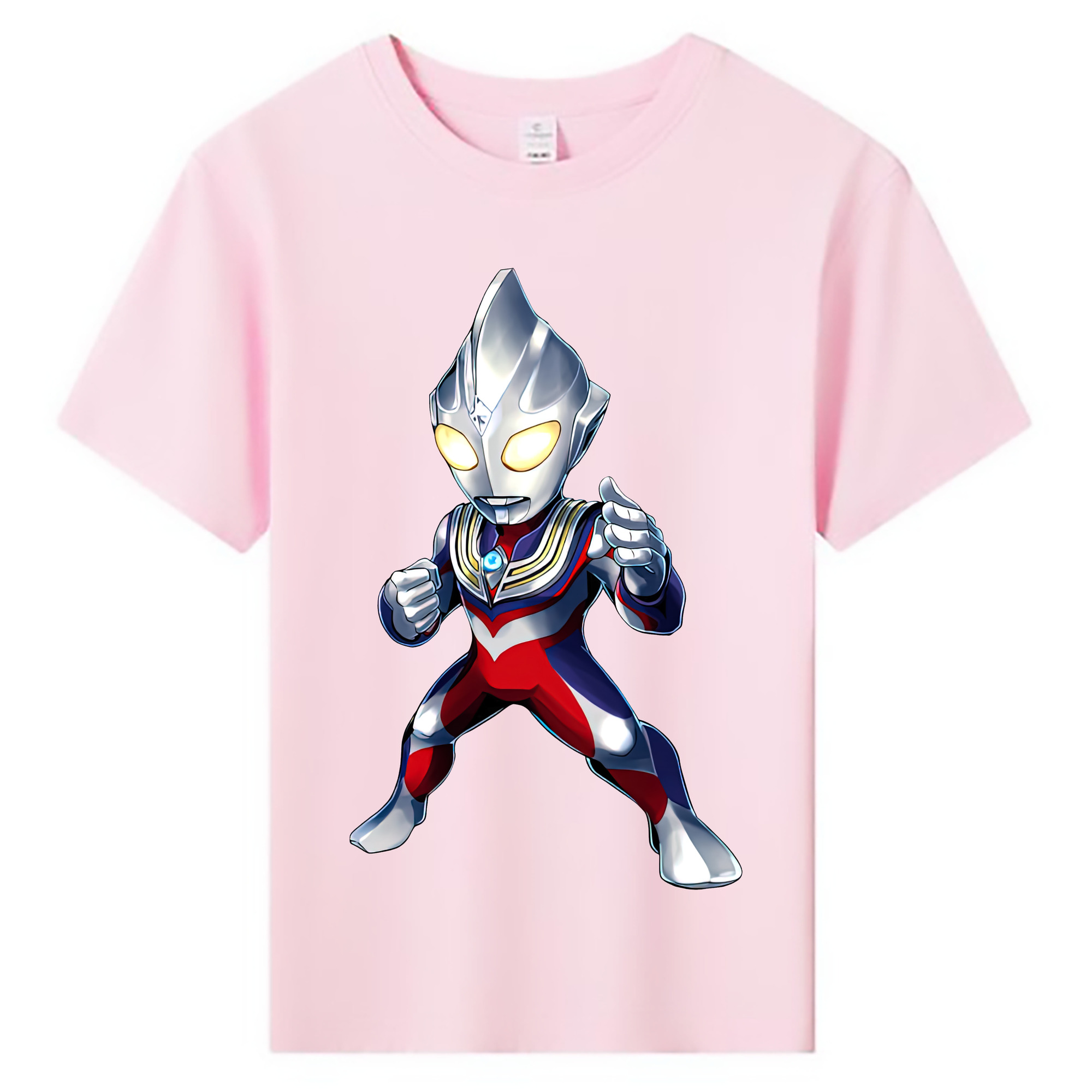 ウルトラマン Ultraman 綿100％キッズTシャツ（フロントプリント）
