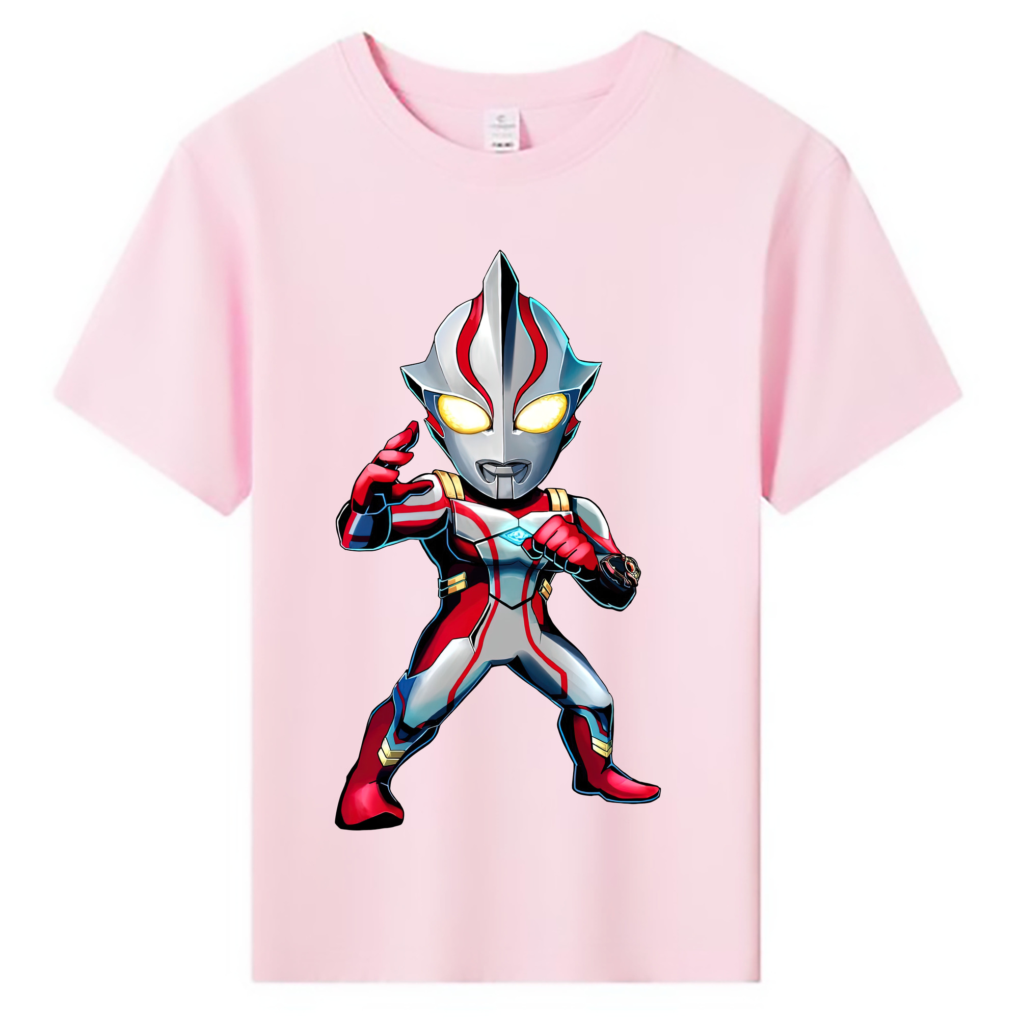 ウルトラマン Ultraman 綿100％キッズTシャツ（フロントプリント）