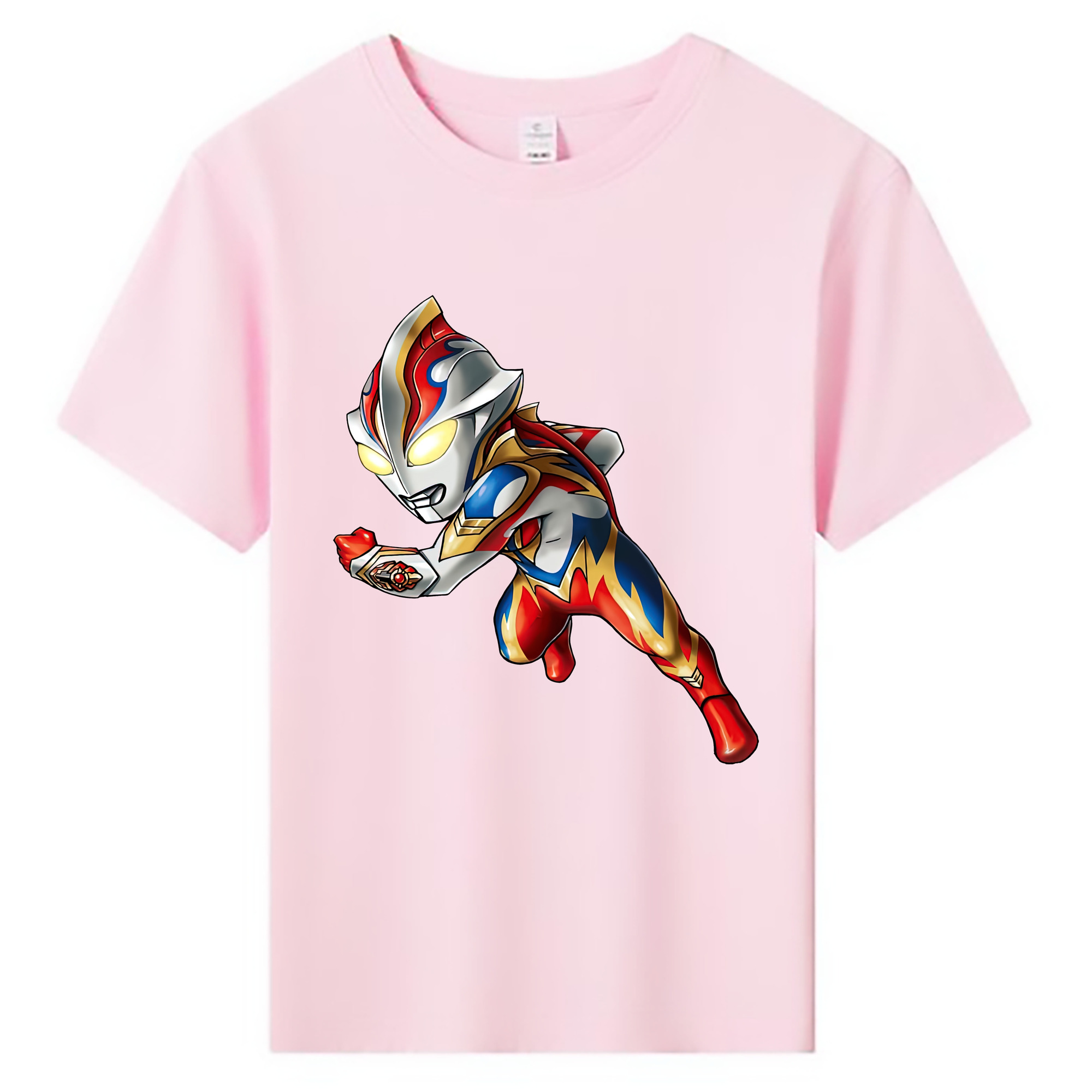 ウルトラマン Ultraman 綿100％キッズTシャツ（フロントプリント）