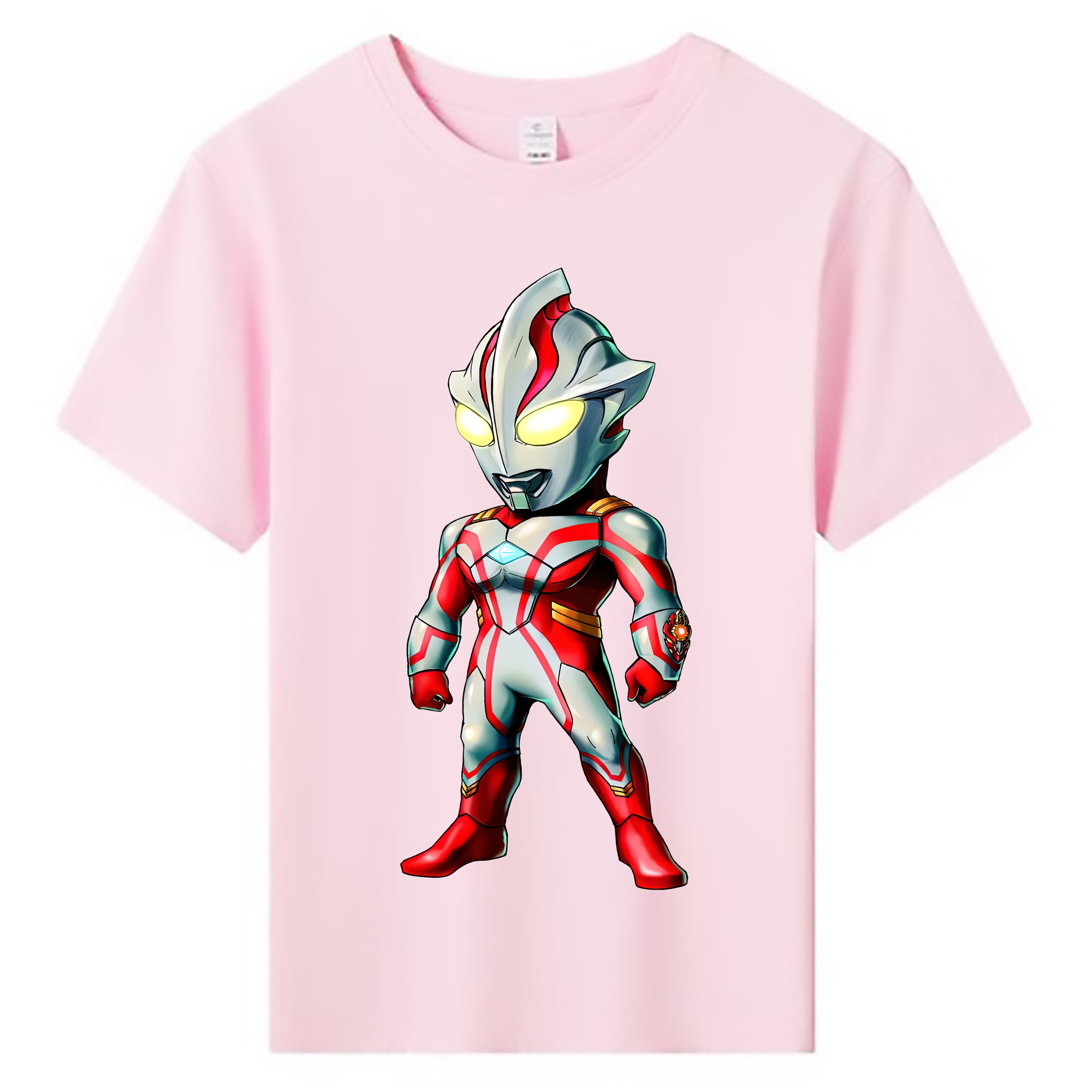 ウルトラマン Ultraman 綿100％キッズTシャツ（フロントプリント）
