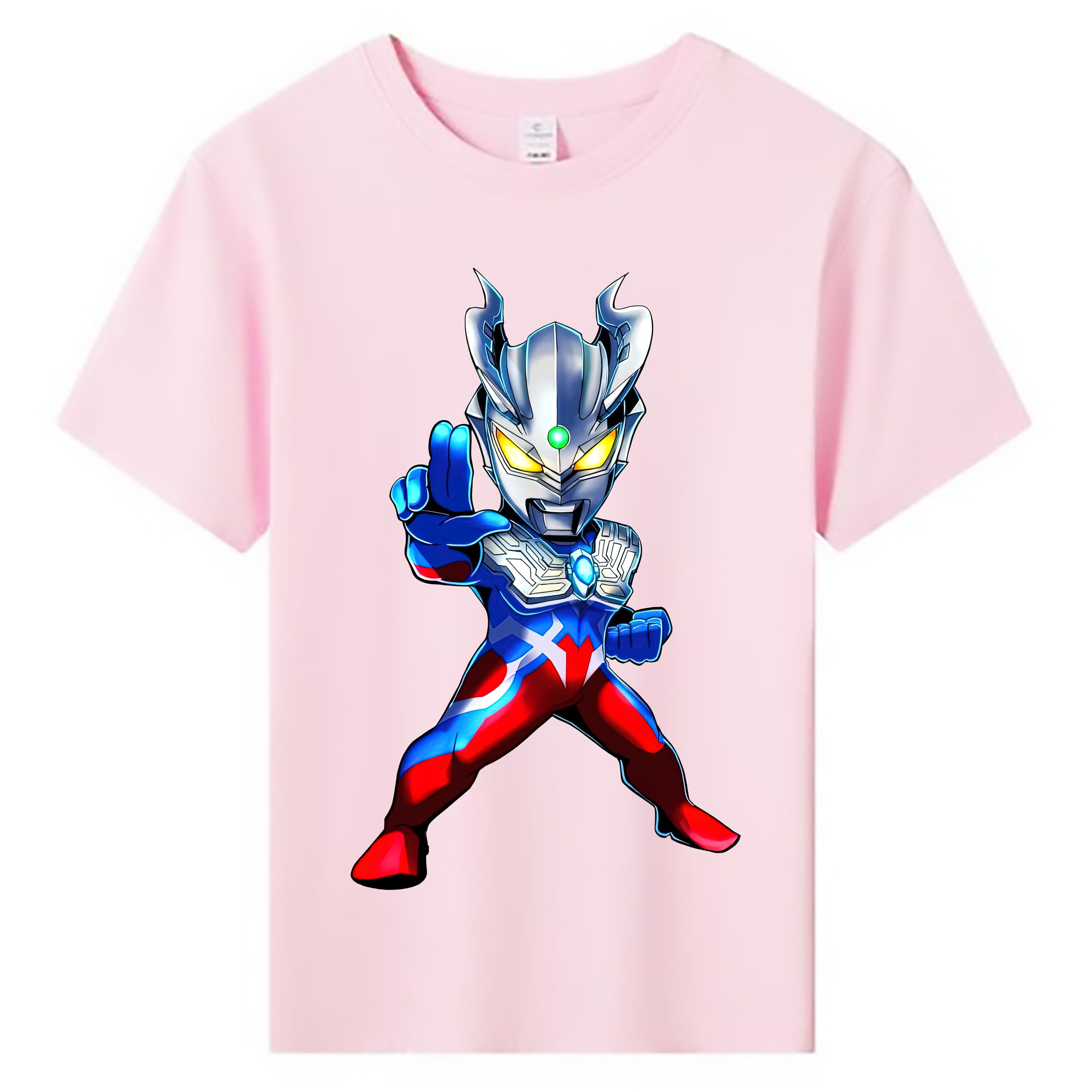 ウルトラマン Ultraman 綿100％キッズTシャツ（フロントプリント）
