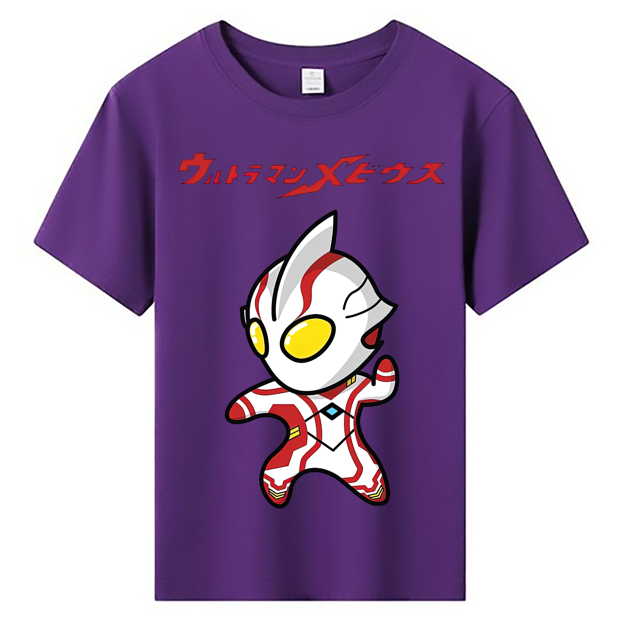 ウルトラマン Ultraman 綿100％キッズTシャツ（フロントプリント）