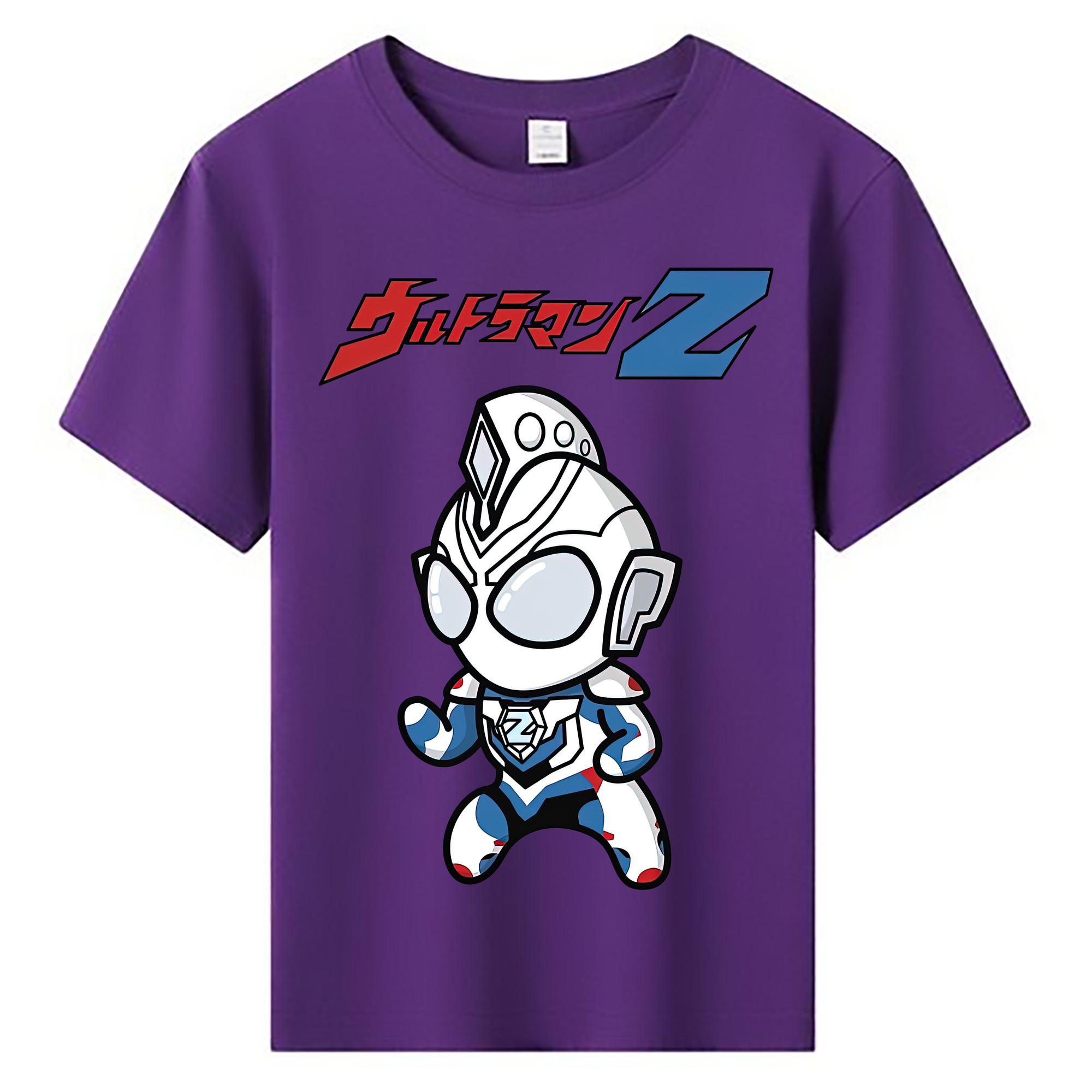 ウルトラマン Ultraman 綿100％キッズTシャツ（フロントプリント）