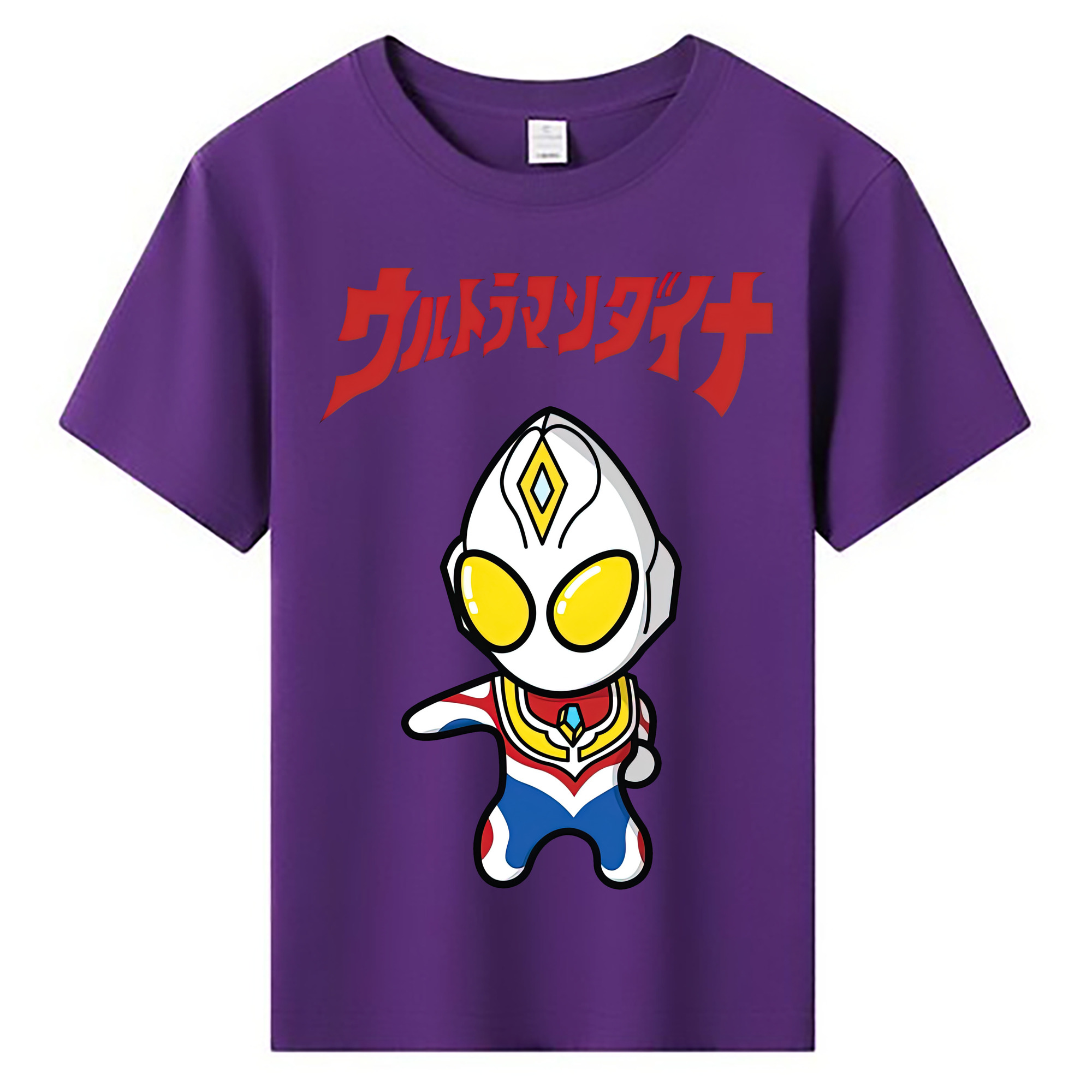 ウルトラマン Ultraman 綿100％キッズTシャツ（フロントプリント）