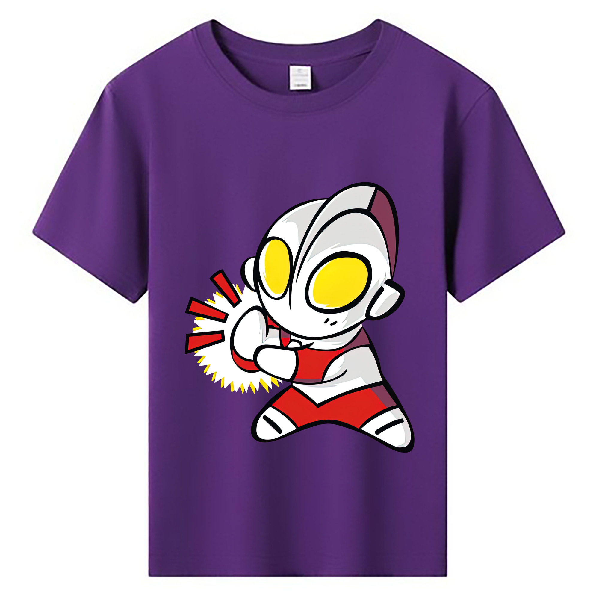 ウルトラマン Ultraman 綿100％キッズTシャツ（フロントプリント）