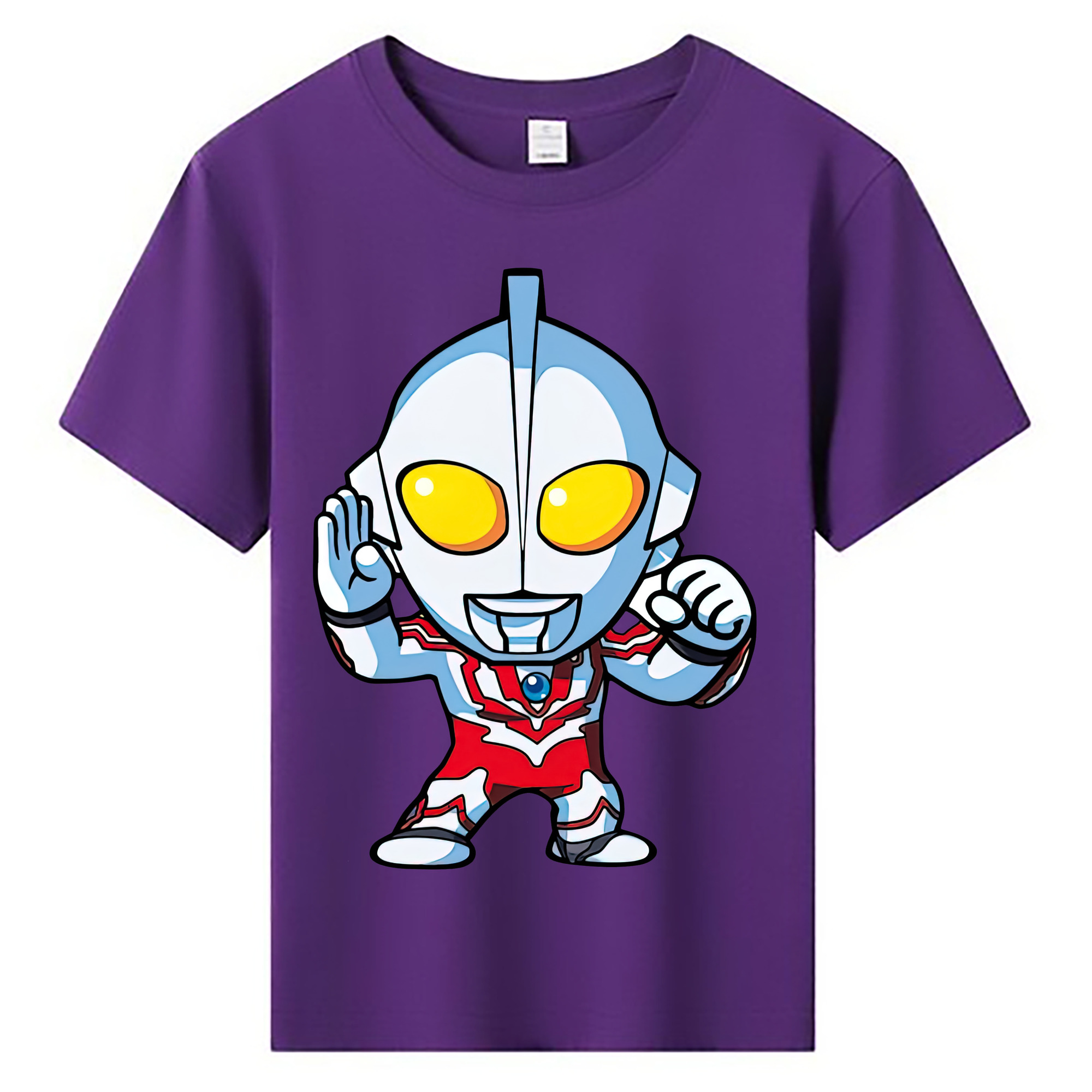 ウルトラマン Ultraman 綿100％キッズTシャツ（フロントプリント）