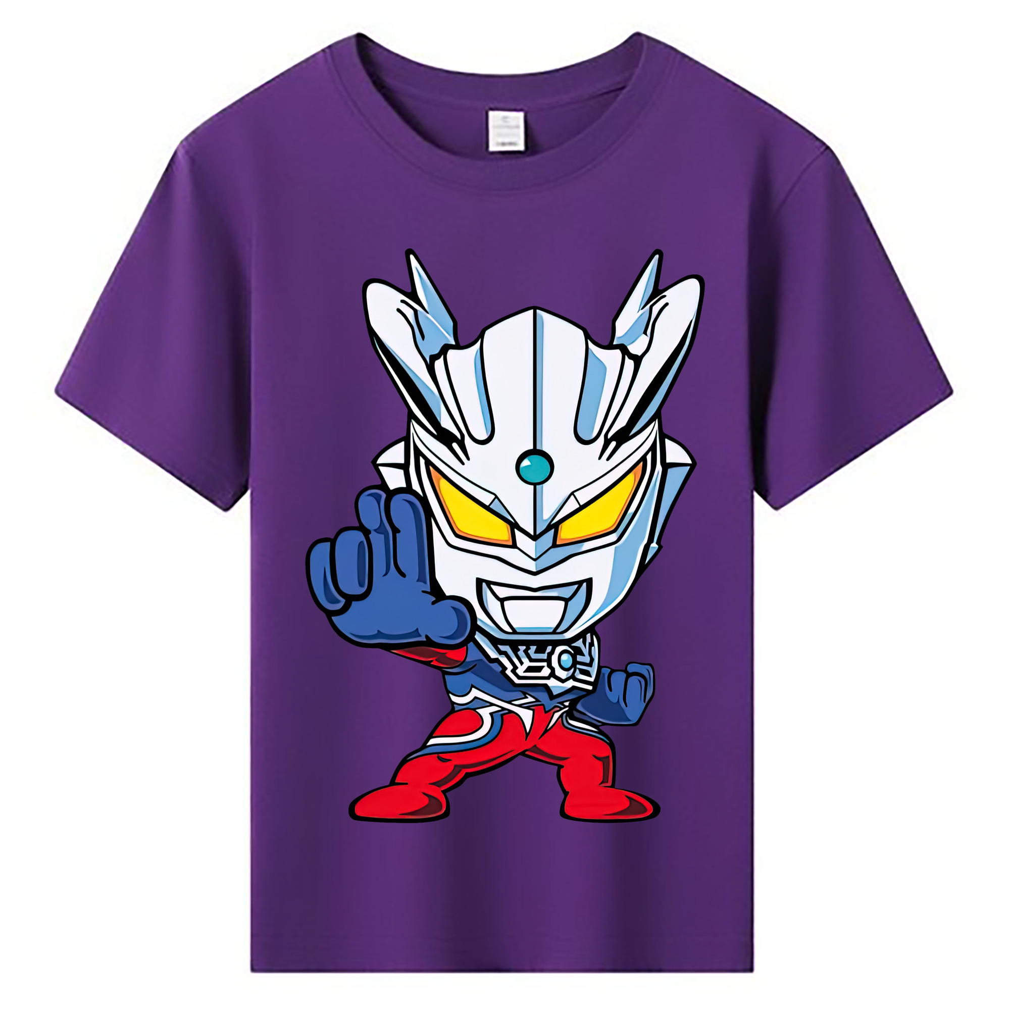 ウルトラマン Ultraman 綿100％キッズTシャツ（フロントプリント）