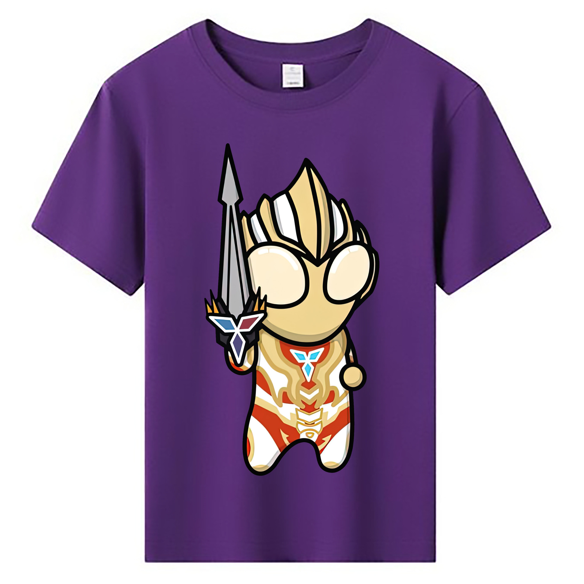 ウルトラマン Ultraman 綿100％キッズTシャツ（フロントプリント）