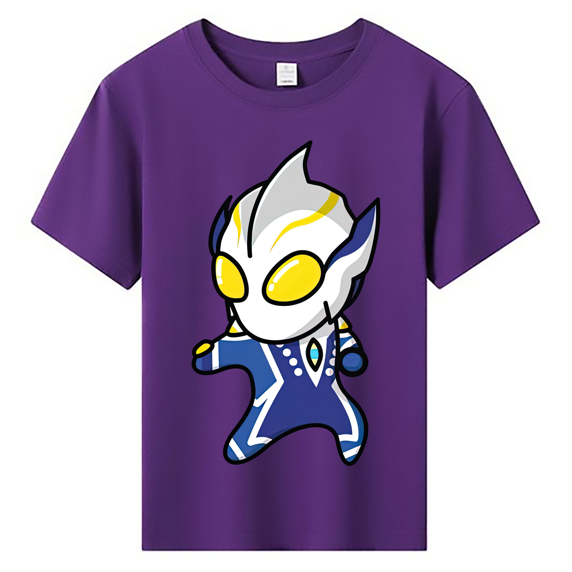 ウルトラマン Ultraman 綿100％キッズTシャツ（フロントプリント）