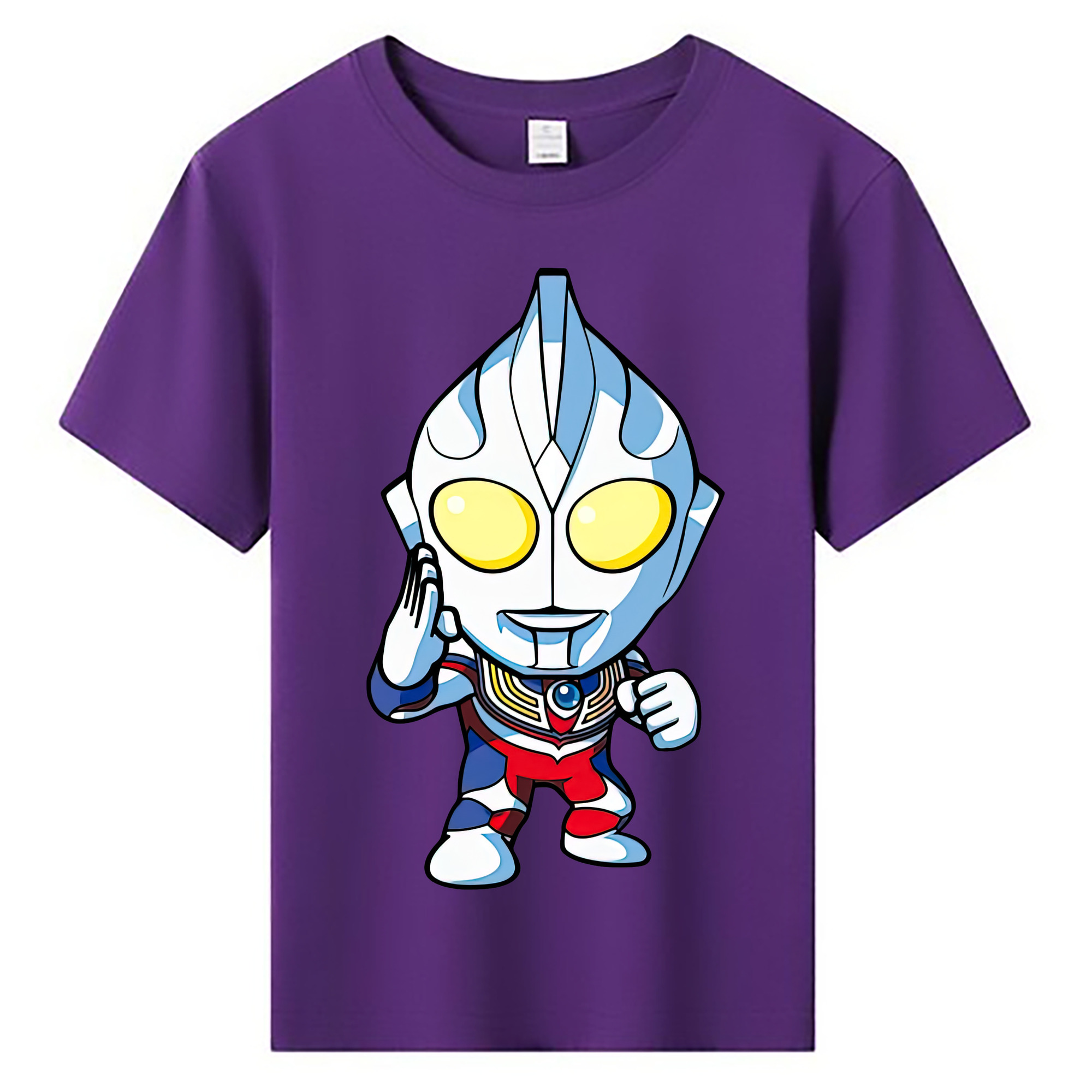 ウルトラマン Ultraman 綿100％キッズTシャツ（フロントプリント）