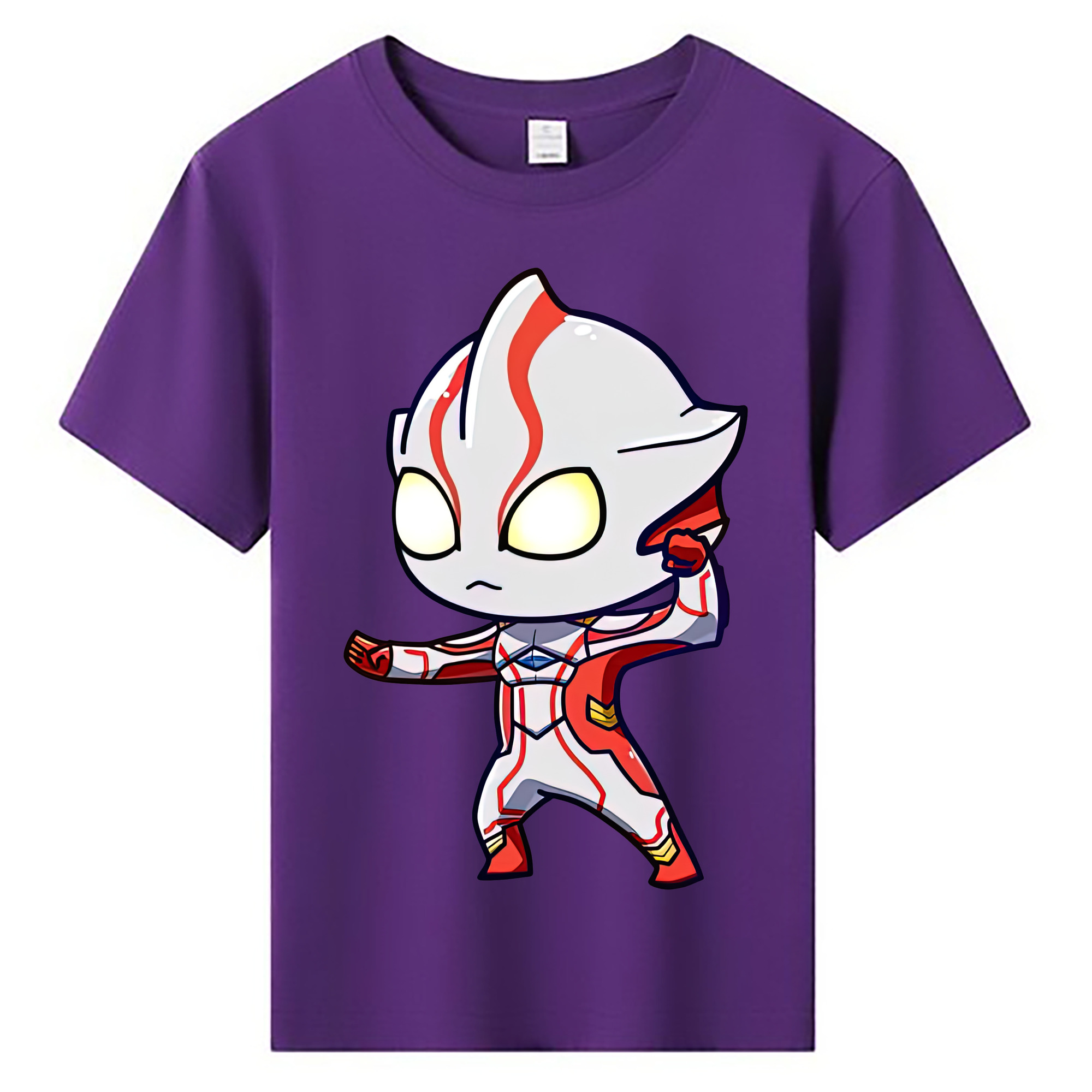 ウルトラマン Ultraman 綿100％キッズTシャツ（フロントプリント）