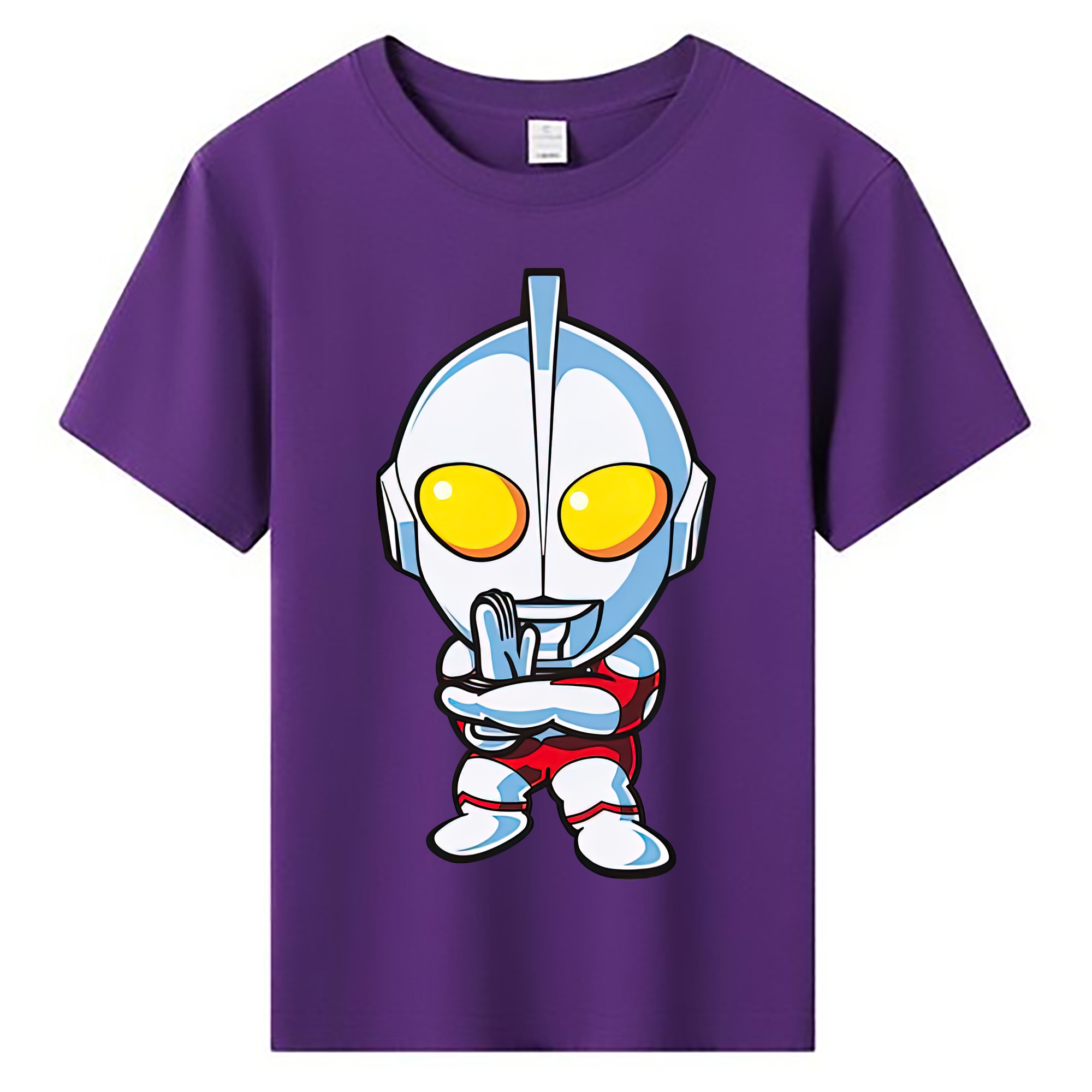 ウルトラマン Ultraman 綿100％キッズTシャツ（フロントプリント）