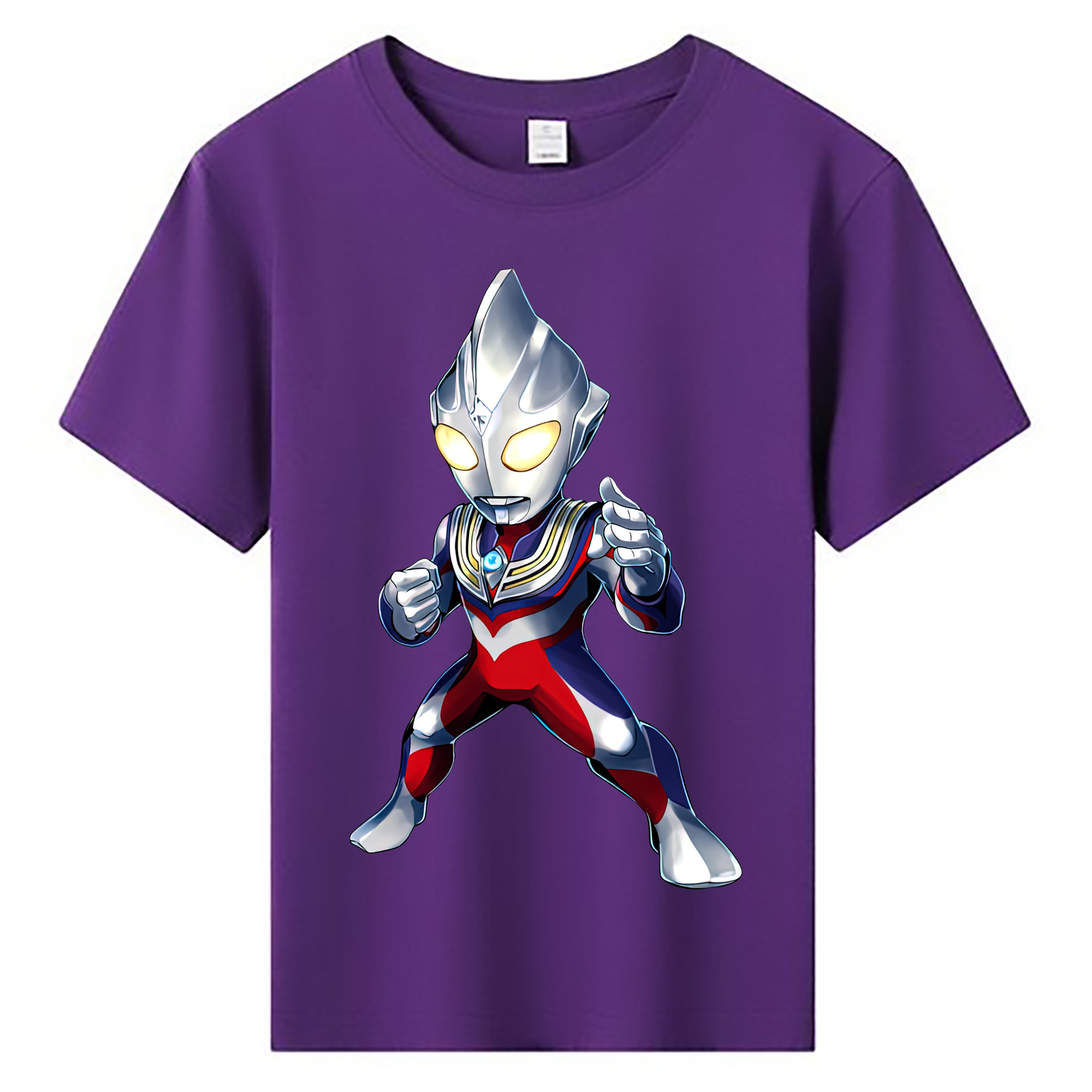 ウルトラマン Ultraman 綿100％キッズTシャツ（フロントプリント）