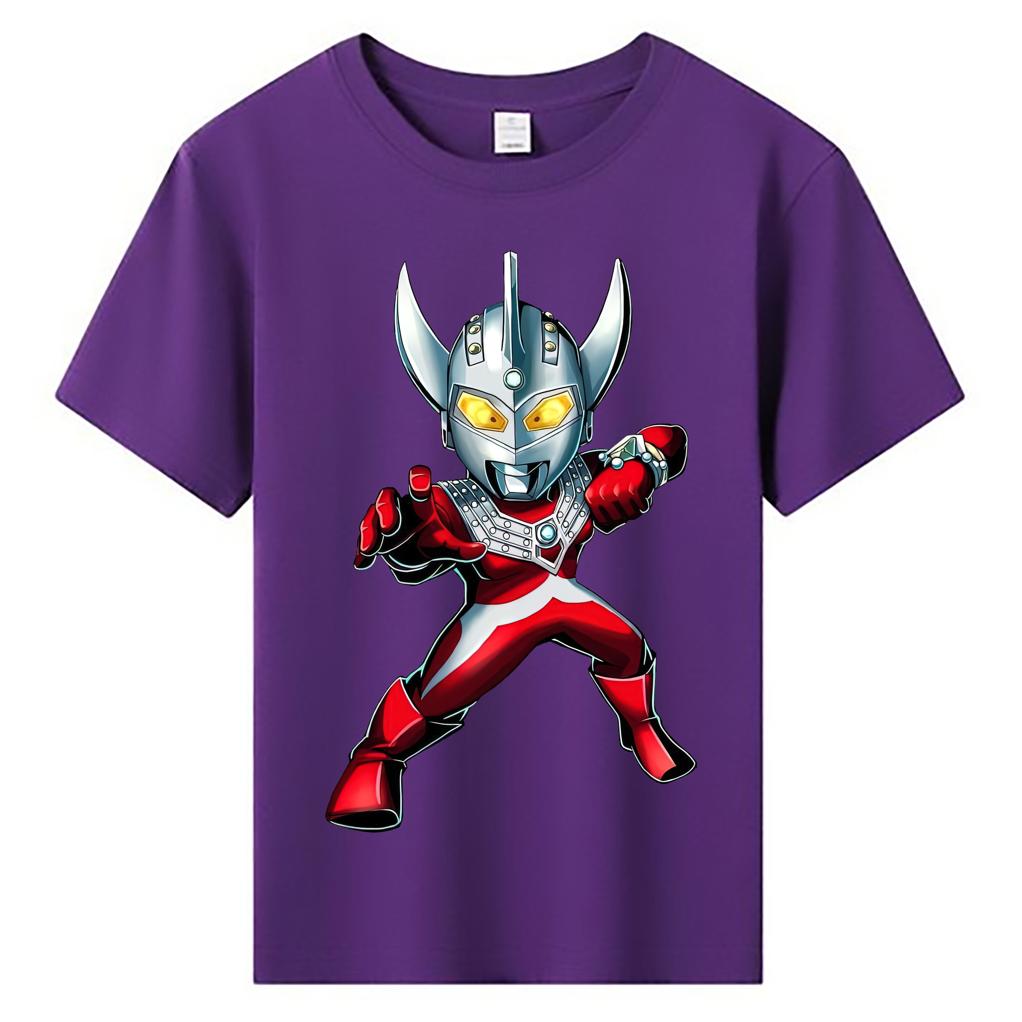 ウルトラマン Ultraman 綿100％キッズTシャツ（フロントプリント）