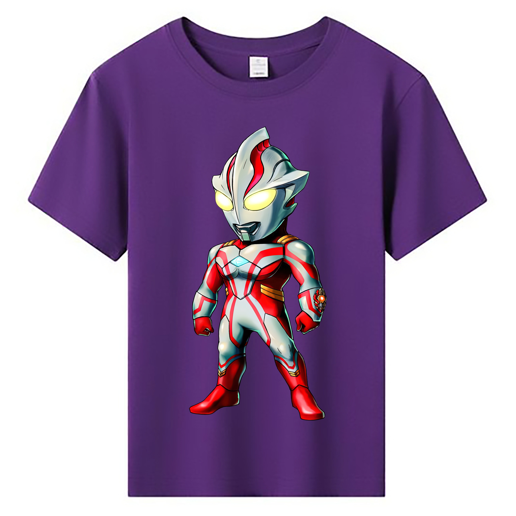 ウルトラマン Ultraman 綿100％キッズTシャツ（フロントプリント）