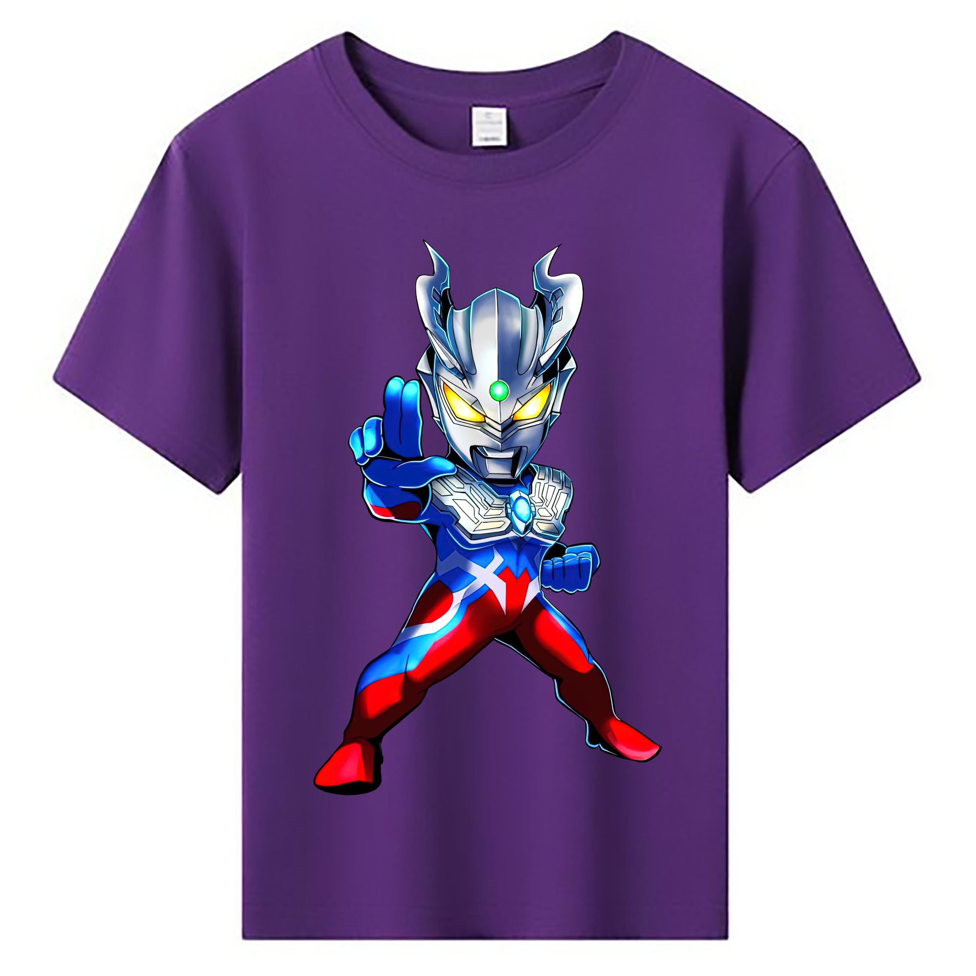 ウルトラマン Ultraman 綿100％キッズTシャツ（フロントプリント）