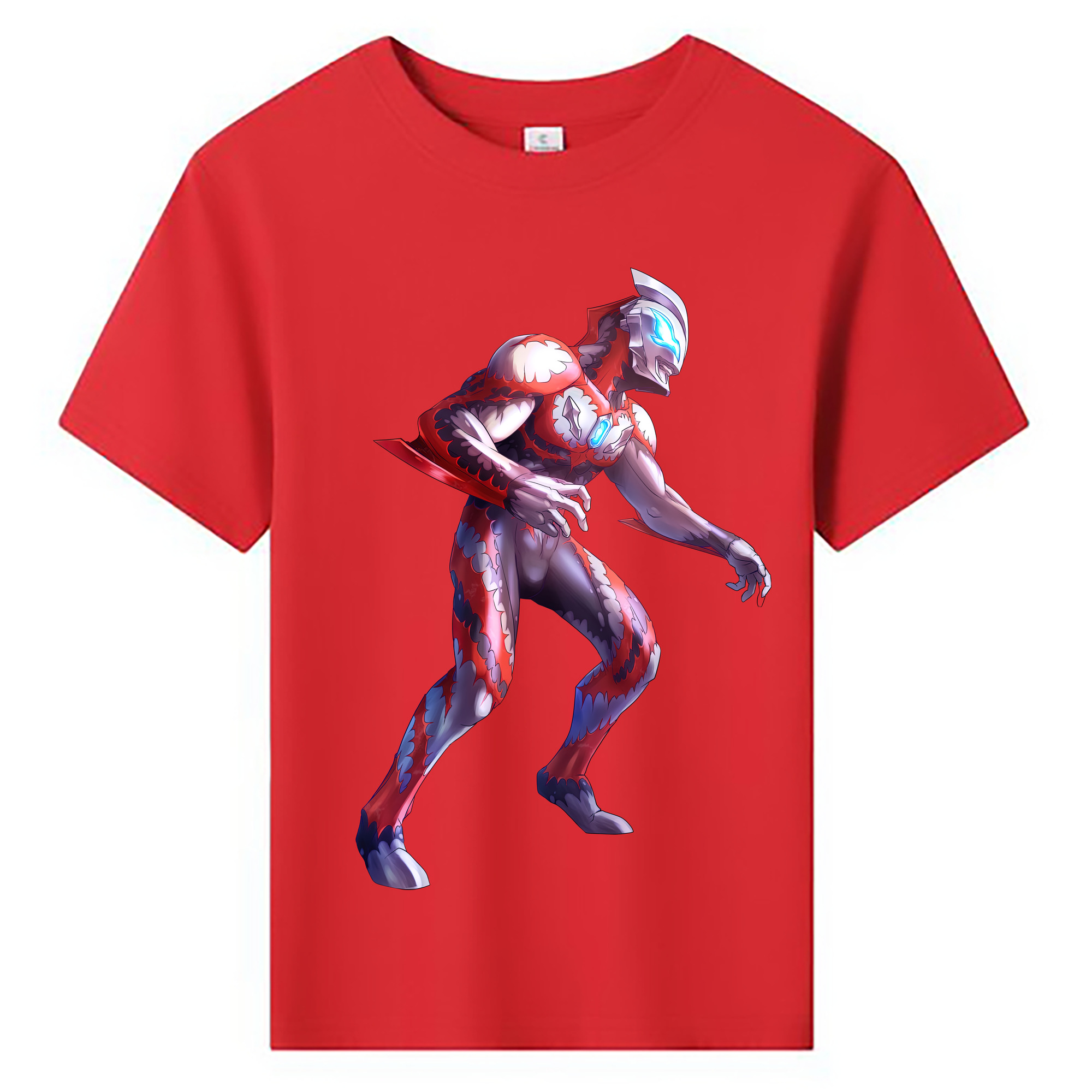 （画像用） ウルトラマン Ultraman 綿100％キッズTシャツ（フロントプリント）