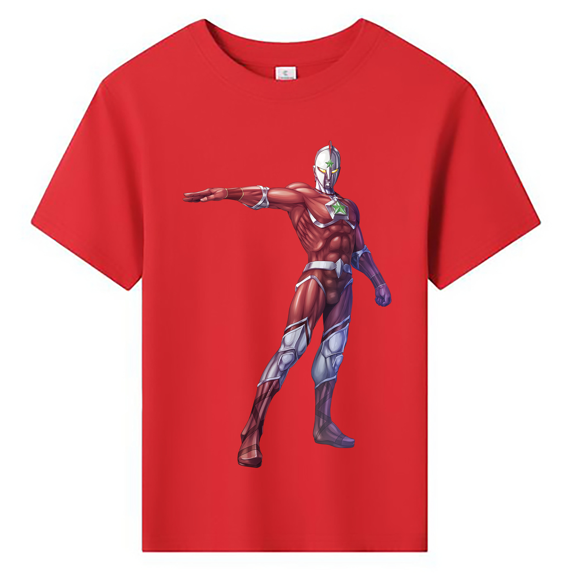ウルトラマン Ultraman 綿100％キッズTシャツ（フロントプリント）