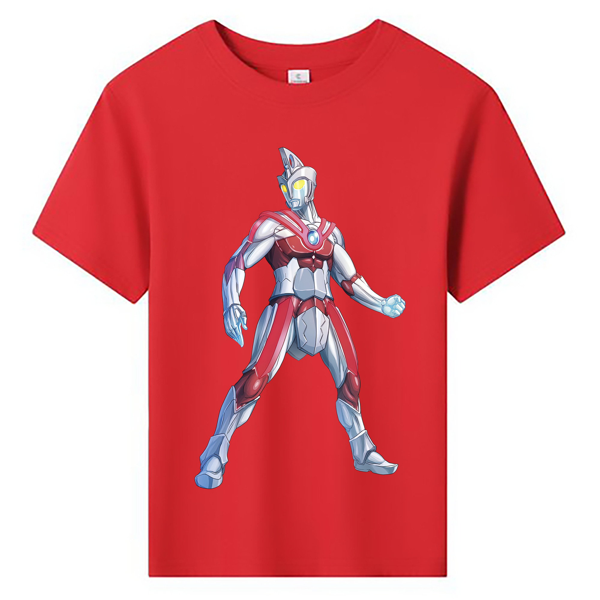 ウルトラマン Ultraman 綿100％キッズTシャツ（フロントプリント）