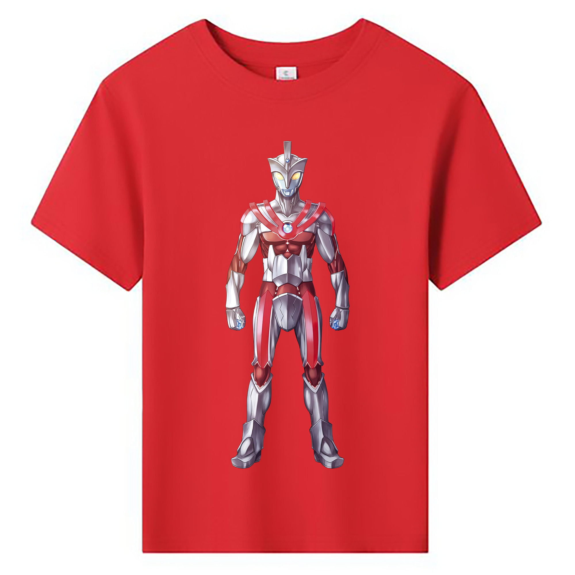 ウルトラマン Ultraman 綿100％キッズTシャツ（フロントプリント）