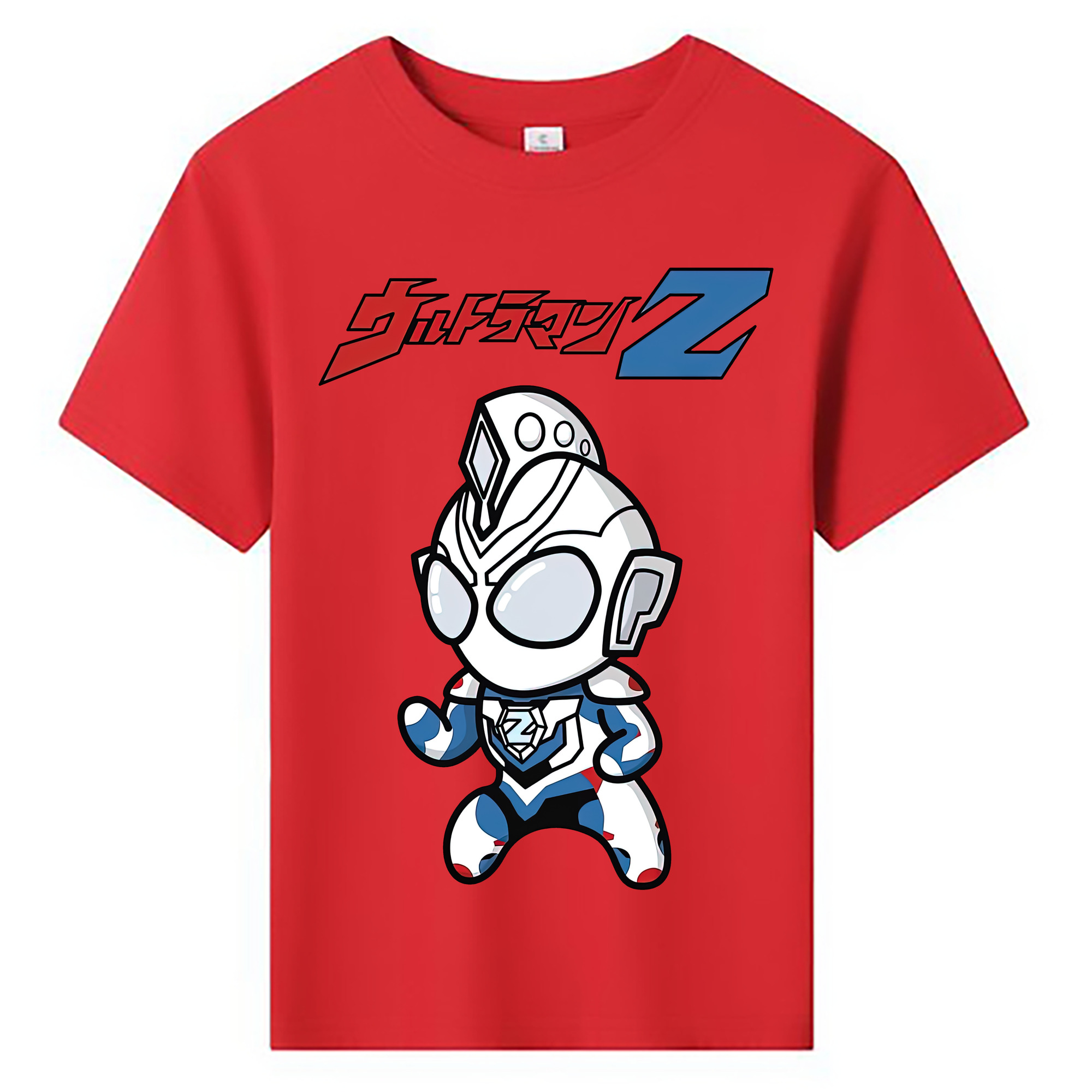 ウルトラマン Ultraman 綿100％キッズTシャツ（フロントプリント）