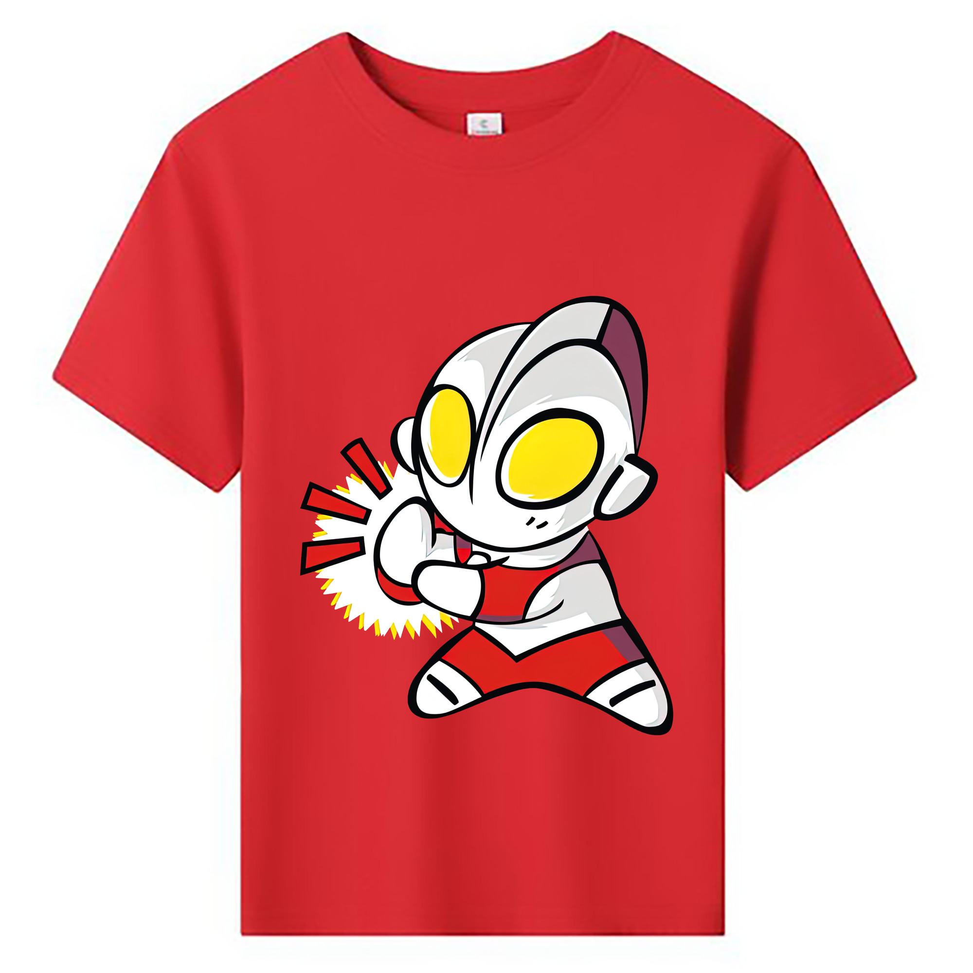 ウルトラマン Ultraman 綿100％キッズTシャツ（フロントプリント）