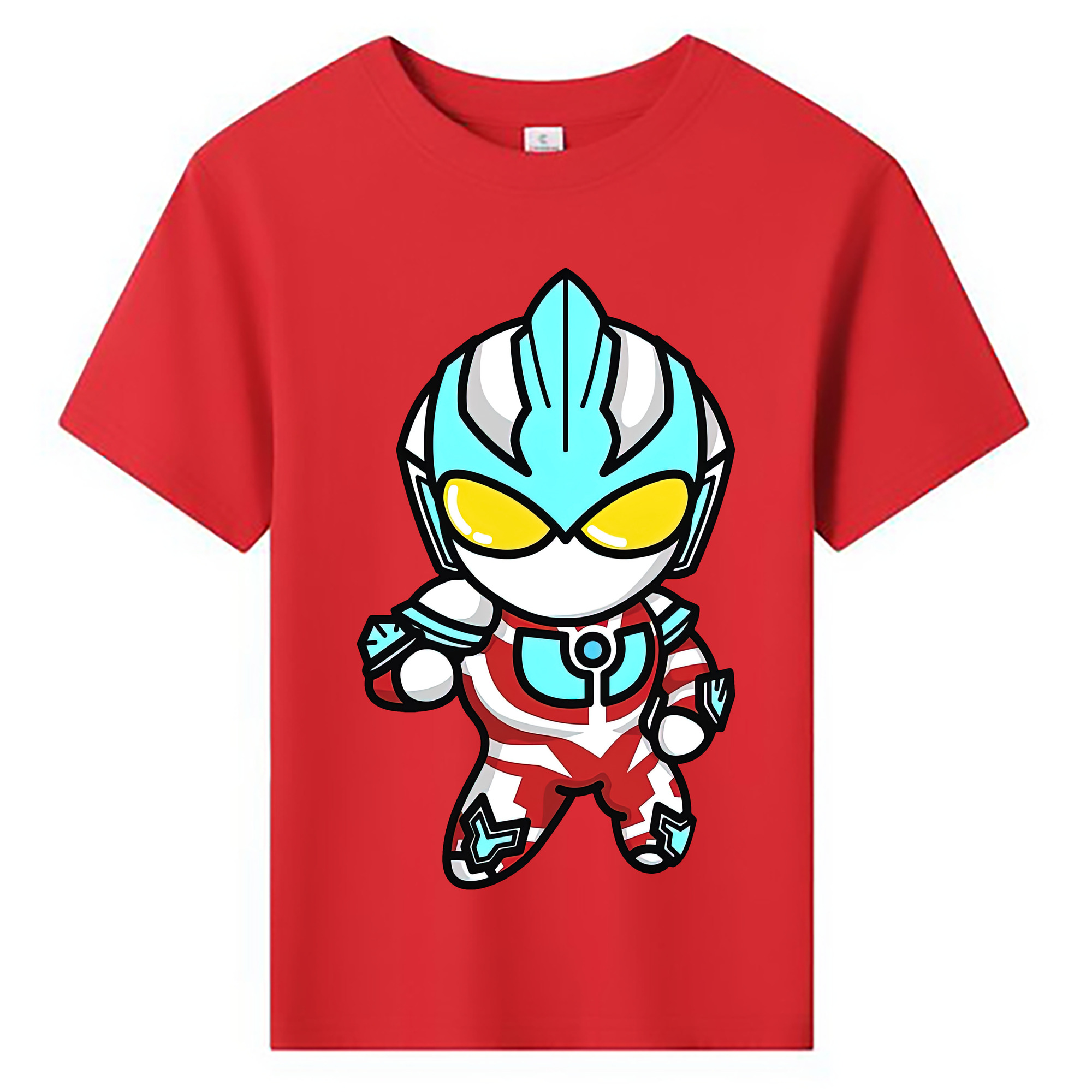 ウルトラマン Ultraman 綿100％キッズTシャツ（フロントプリント）
