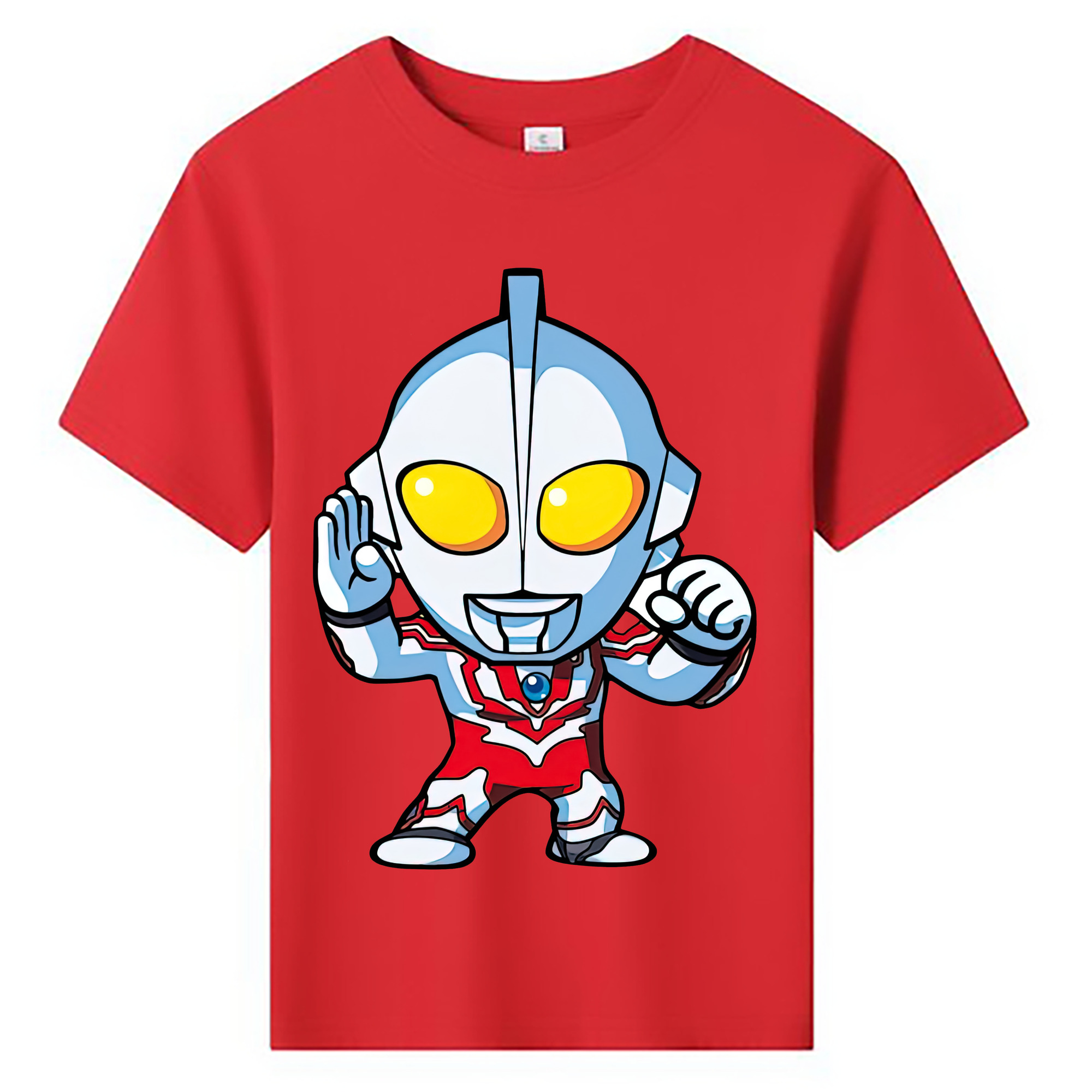 ウルトラマン Ultraman 綿100％キッズTシャツ（フロントプリント）