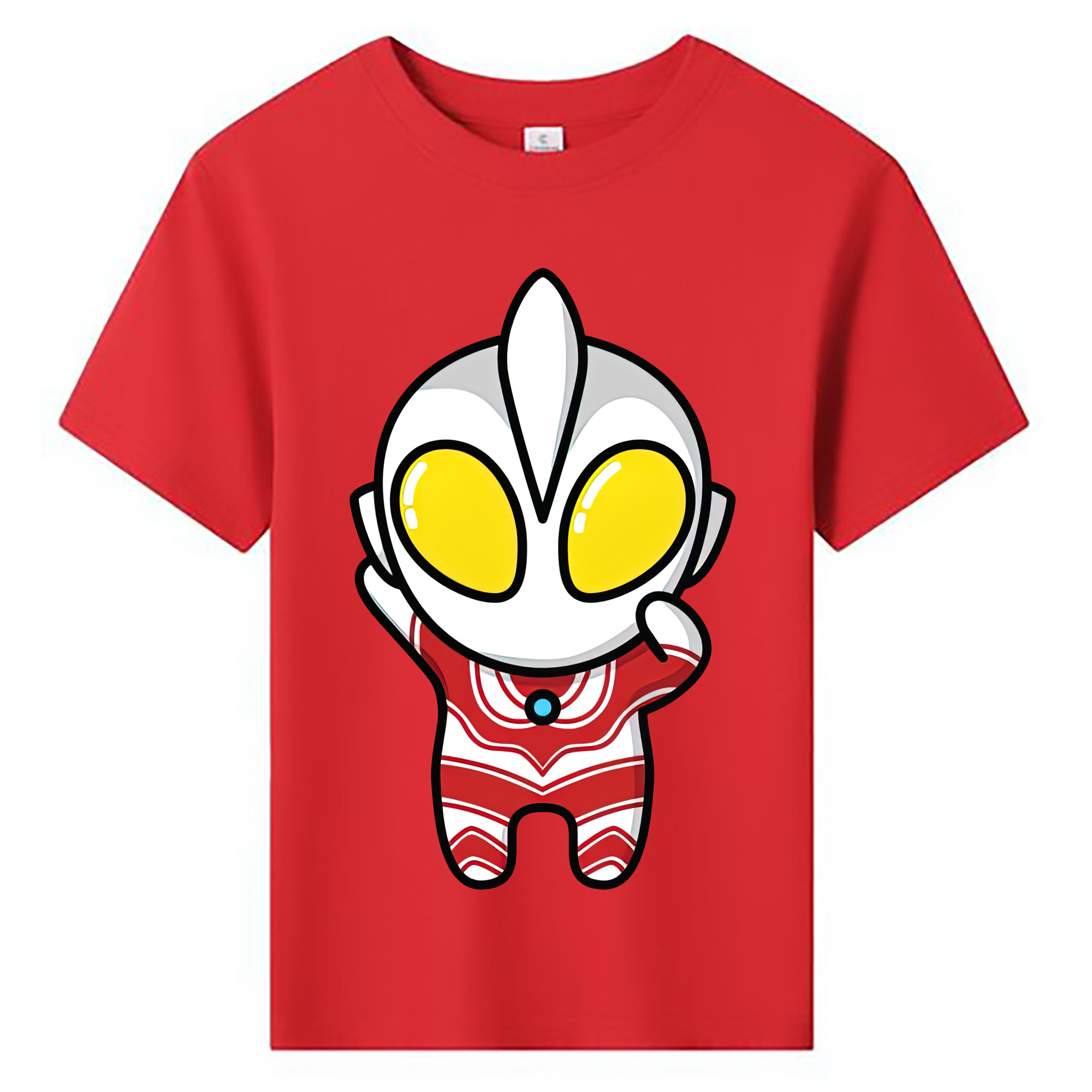 ウルトラマン Ultraman 綿100％キッズTシャツ（フロントプリント）