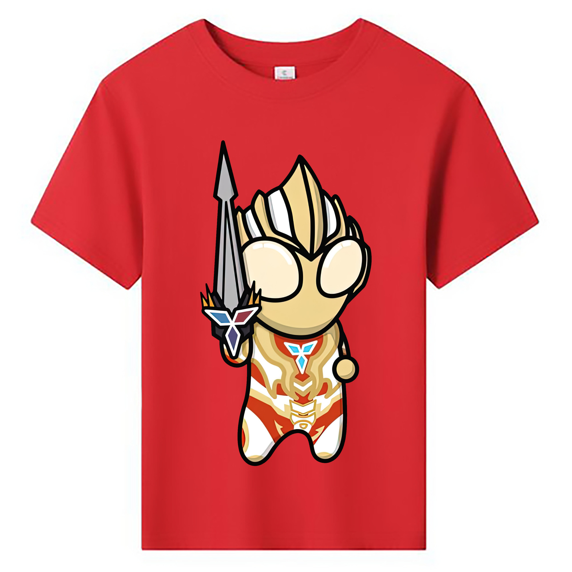 ウルトラマン Ultraman 綿100％キッズTシャツ（フロントプリント）
