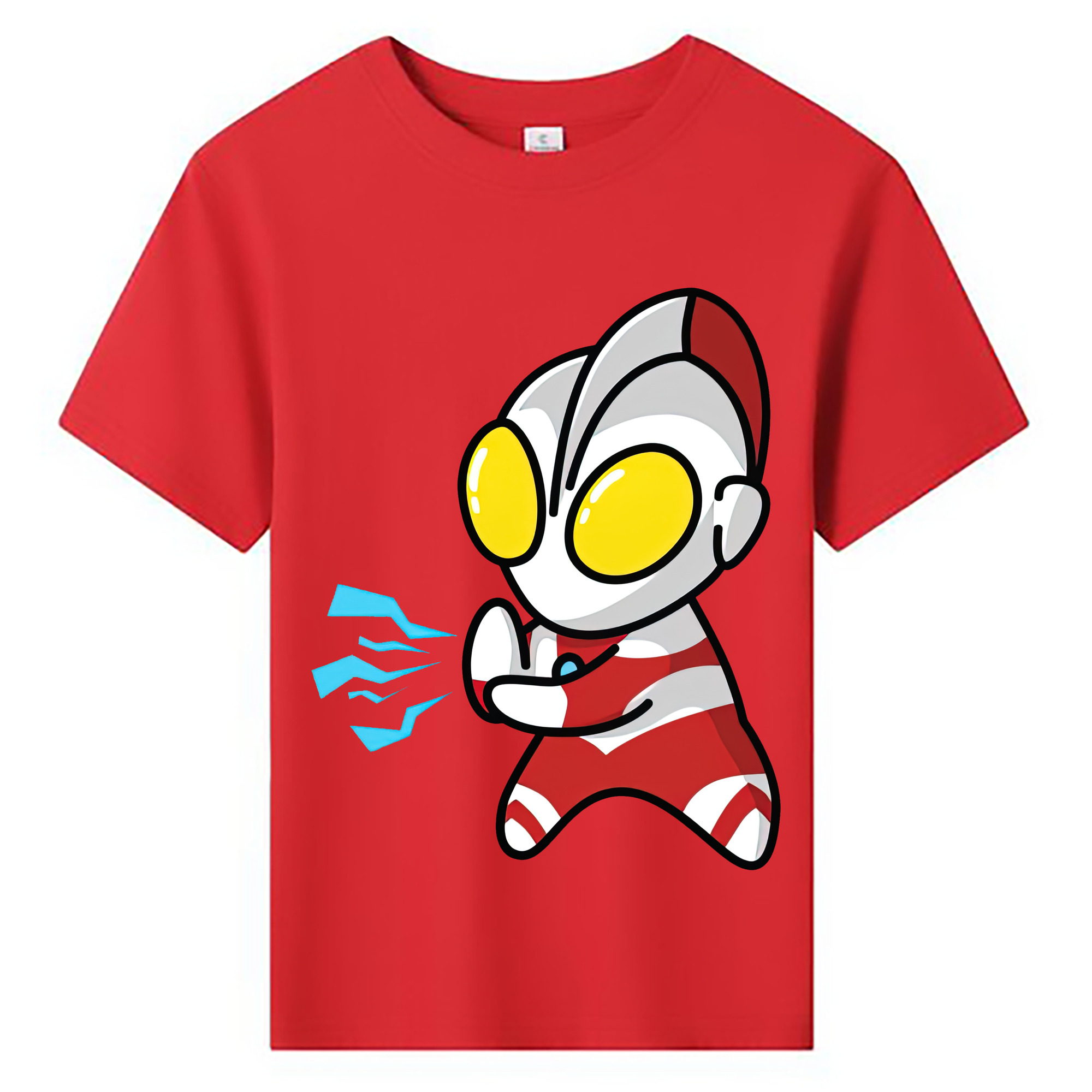 ウルトラマン Ultraman 綿100％キッズTシャツ（フロントプリント）
