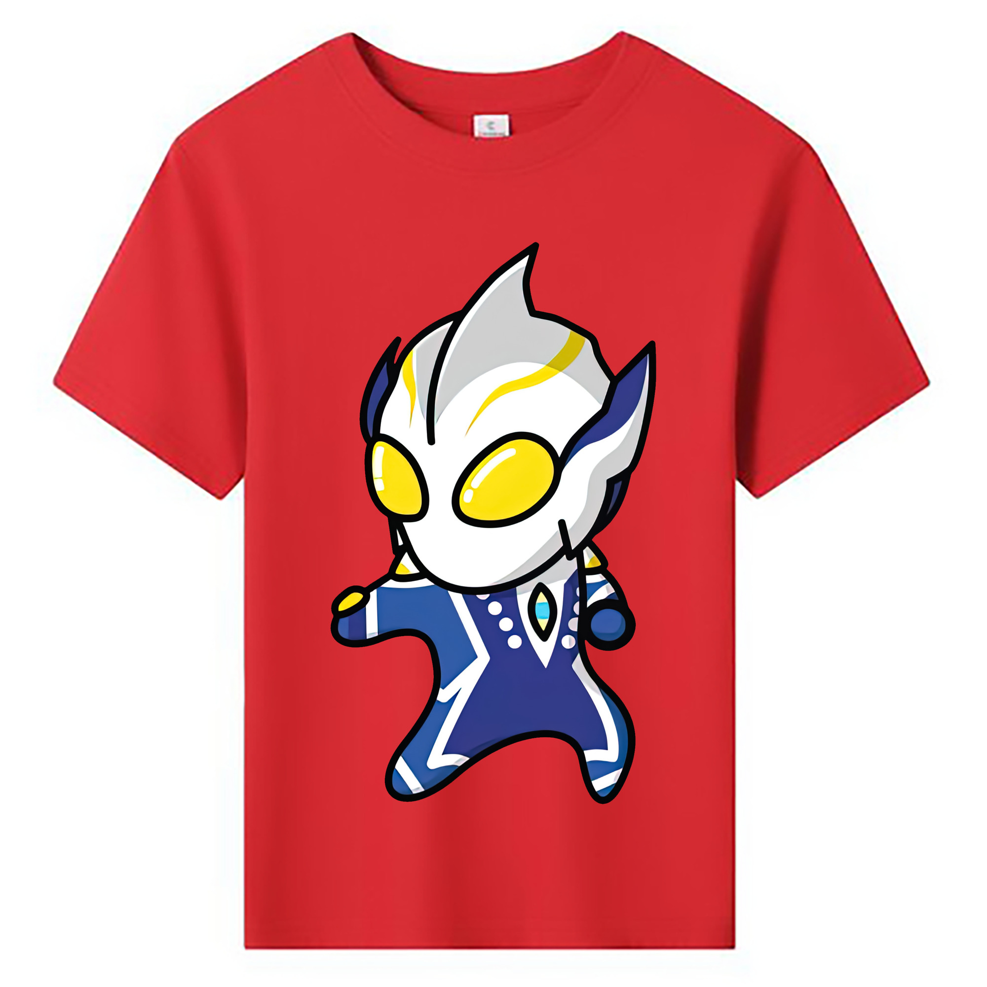ウルトラマン Ultraman 綿100％キッズTシャツ（フロントプリント）