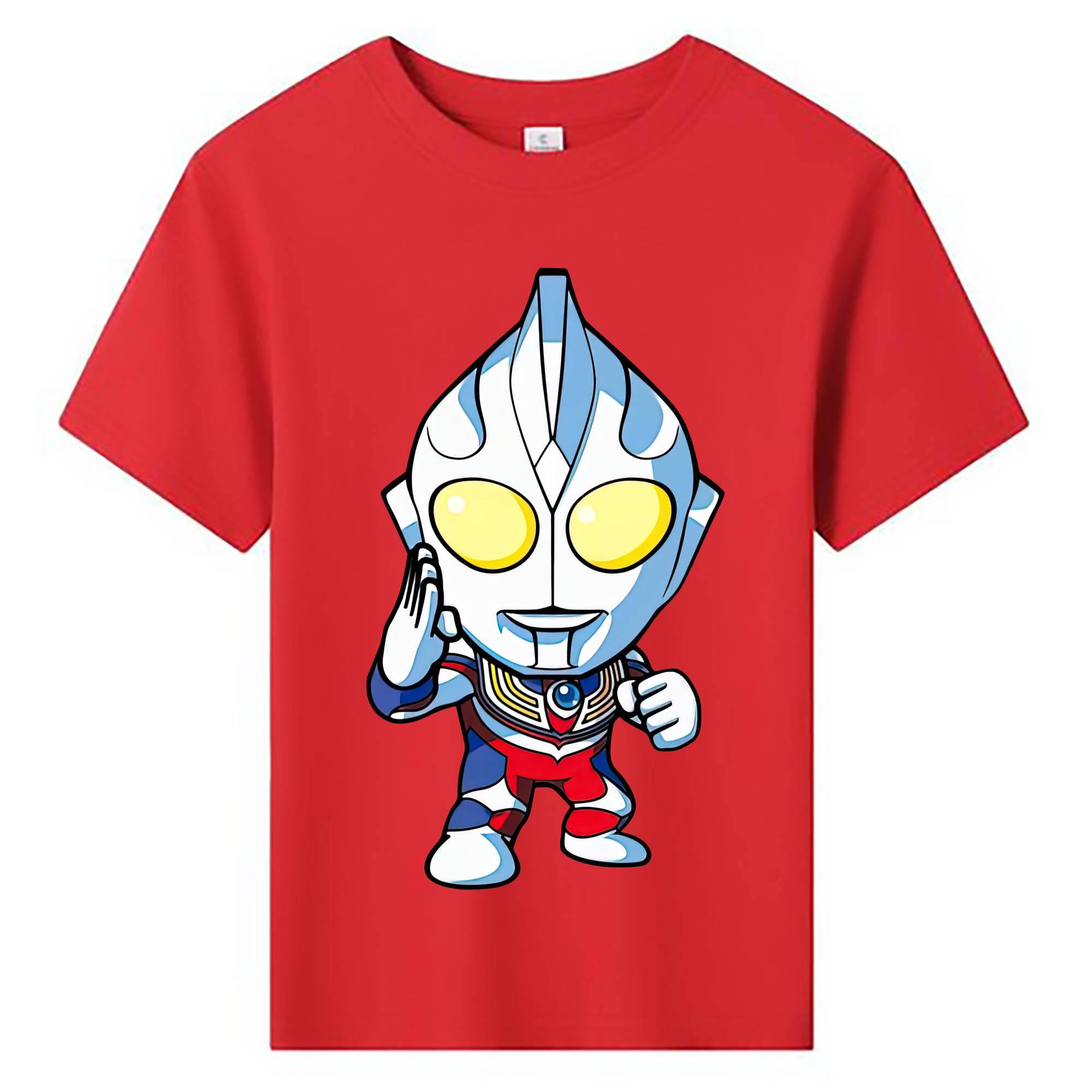 ウルトラマン Ultraman 綿100％キッズTシャツ（フロントプリント）