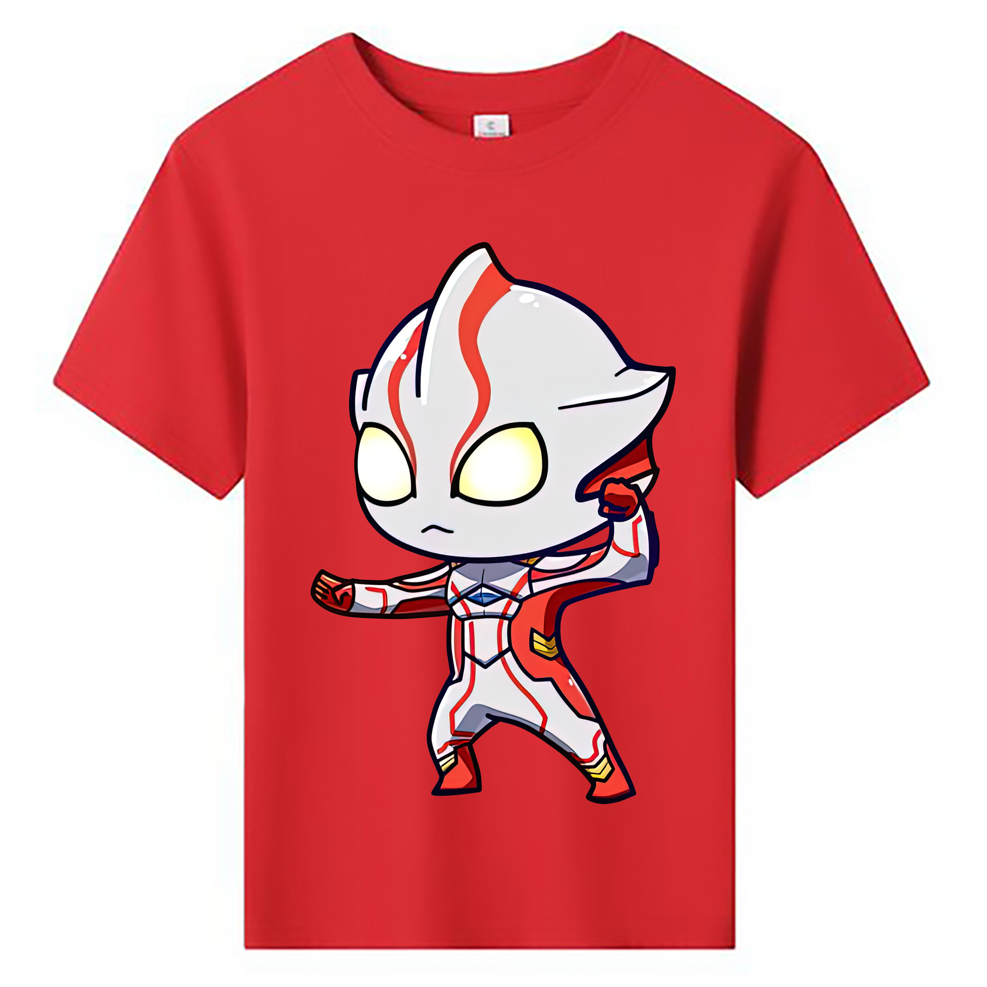 ウルトラマン Ultraman 綿100％キッズTシャツ（フロントプリント）