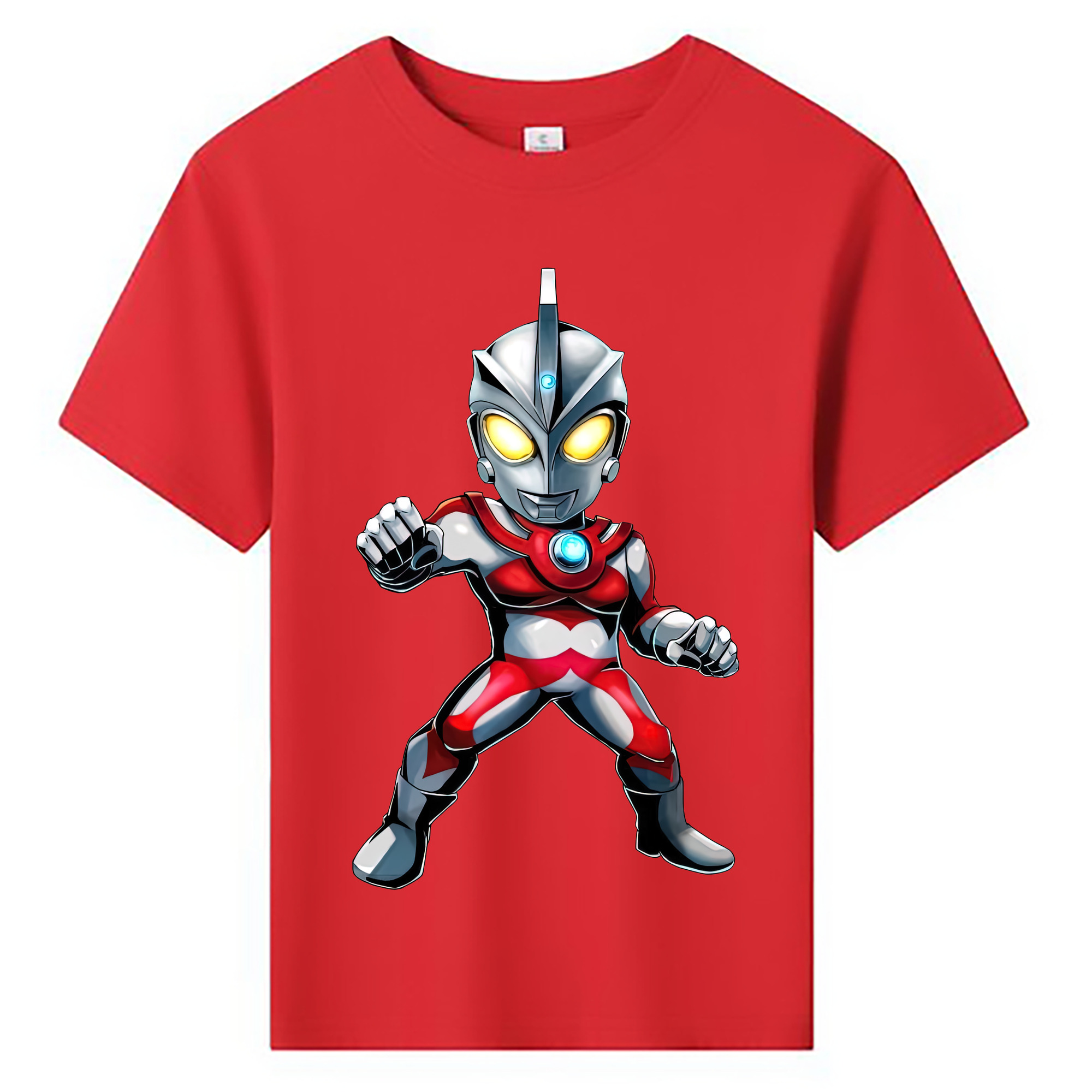 ウルトラマン Ultraman 綿100％キッズTシャツ（フロントプリント）