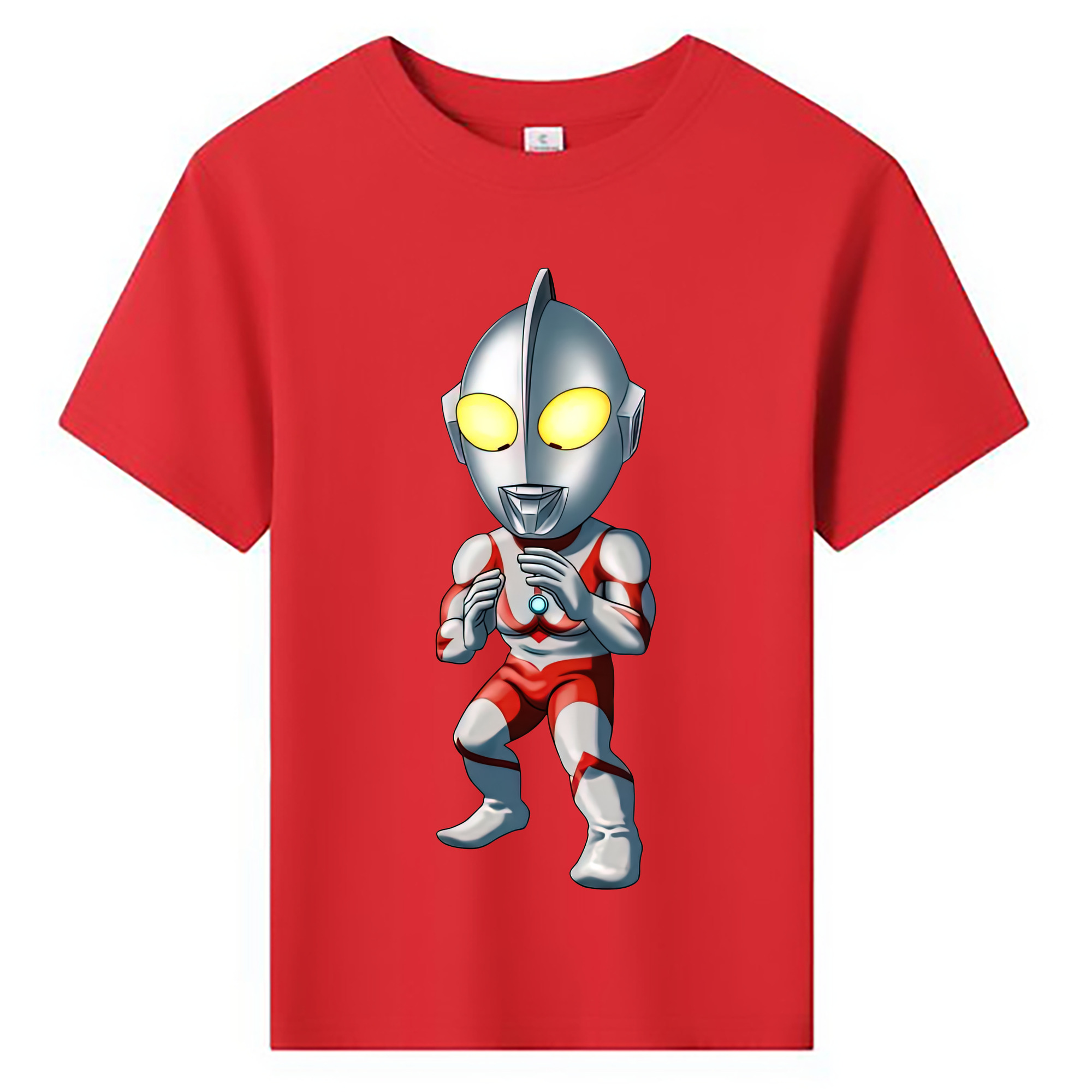 ウルトラマン Ultraman 綿100％キッズTシャツ（フロントプリント）