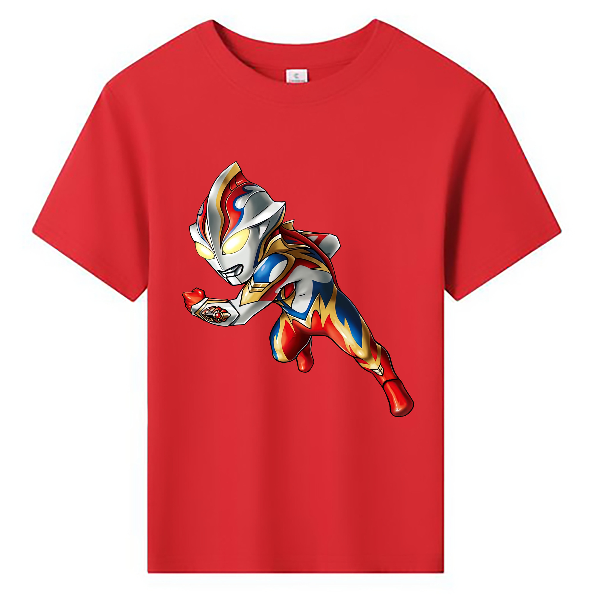 ウルトラマン Ultraman 綿100％キッズTシャツ（フロントプリント）