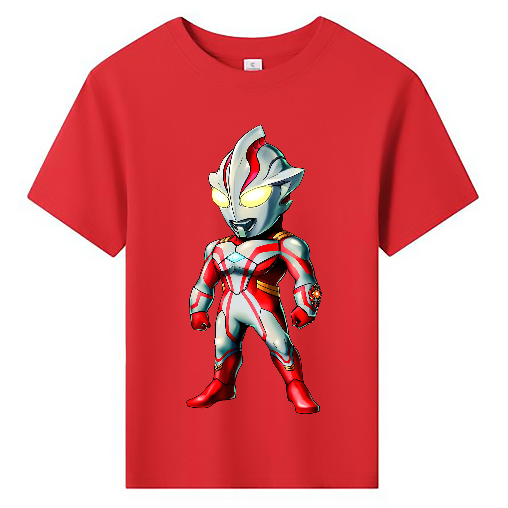 ウルトラマン Ultraman 綿100％キッズTシャツ（フロントプリント）