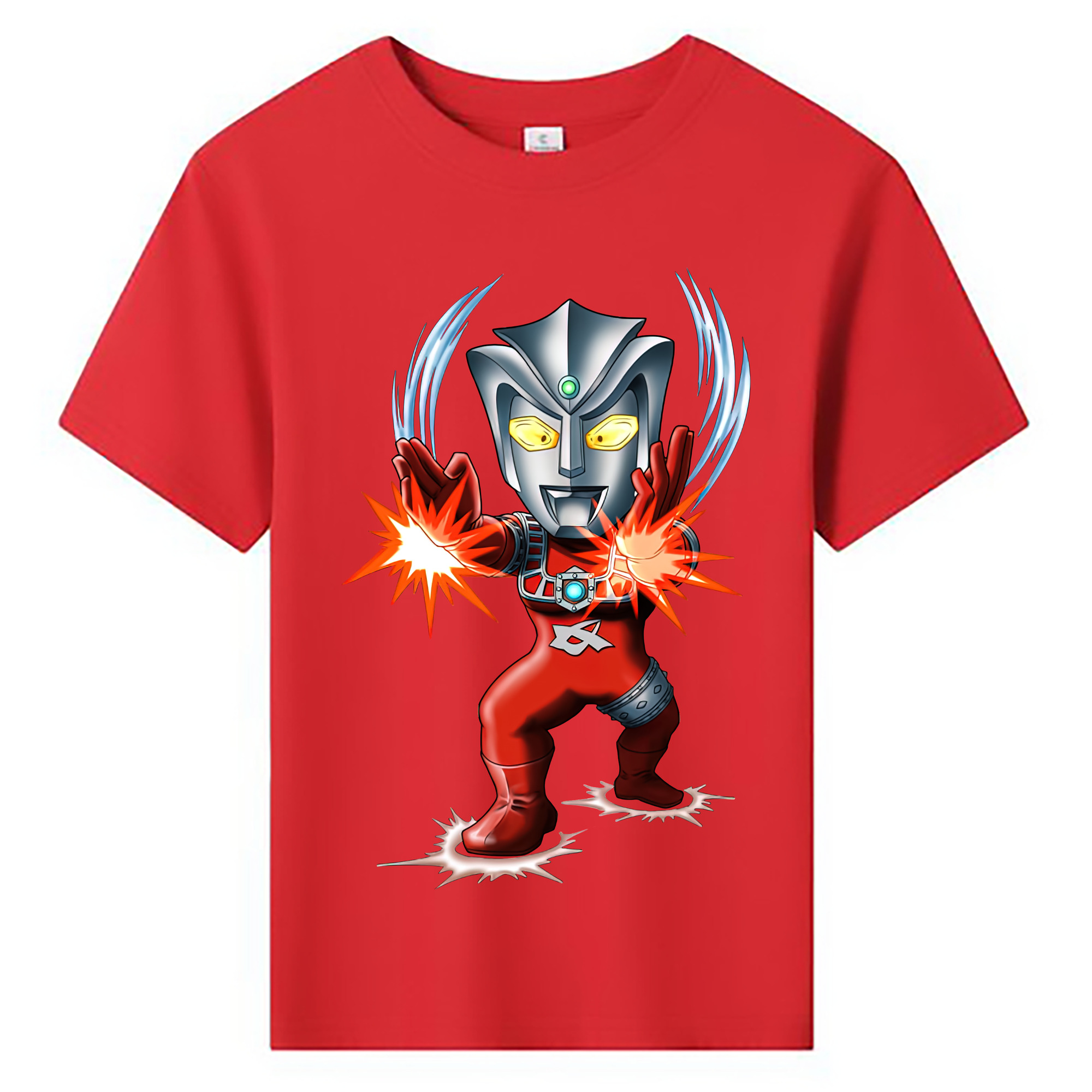 ウルトラマン Ultraman 綿100％キッズTシャツ（フロントプリント）