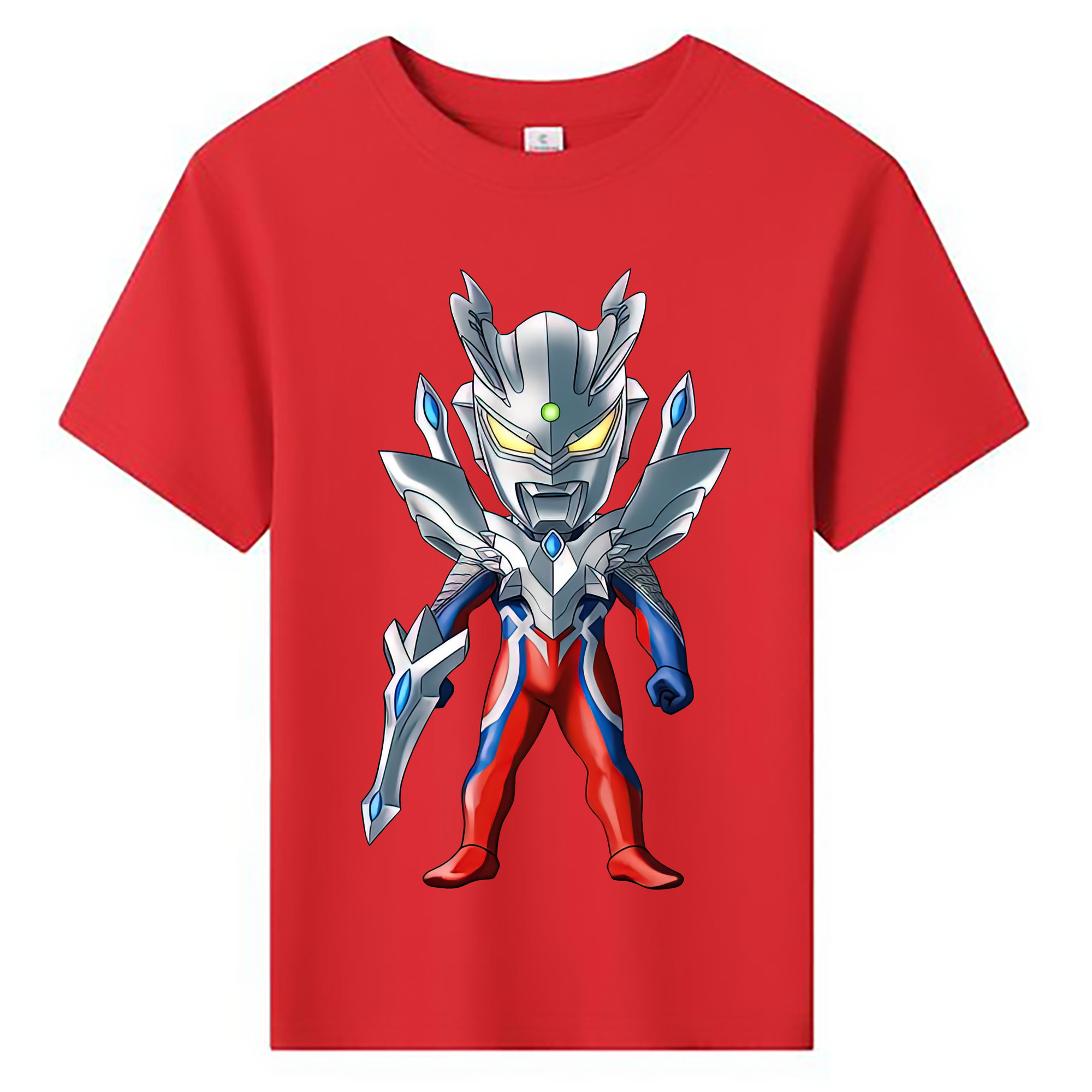 ウルトラマン Ultraman 綿100％キッズTシャツ（フロントプリント）