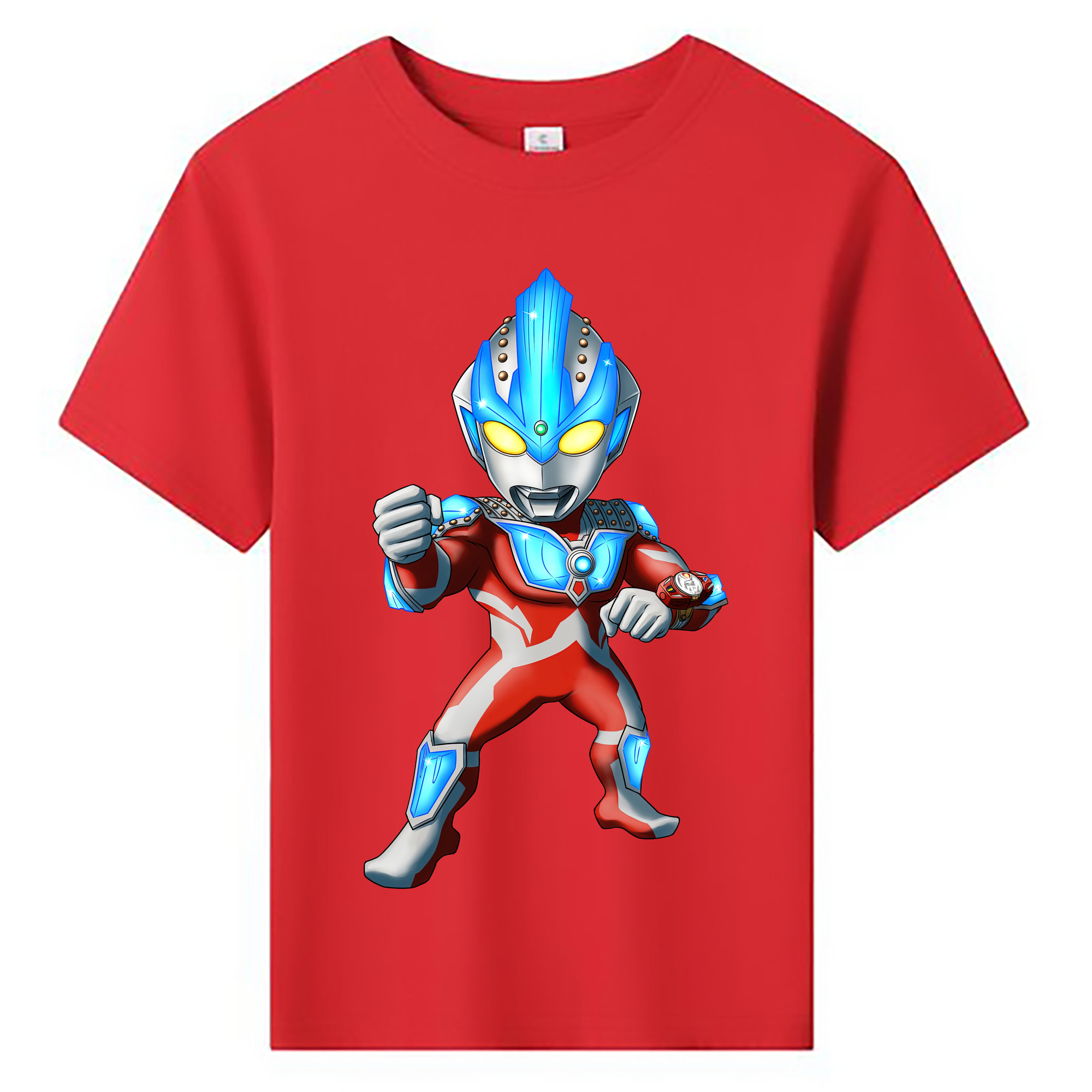 ウルトラマン Ultraman 綿100％キッズTシャツ（フロントプリント）