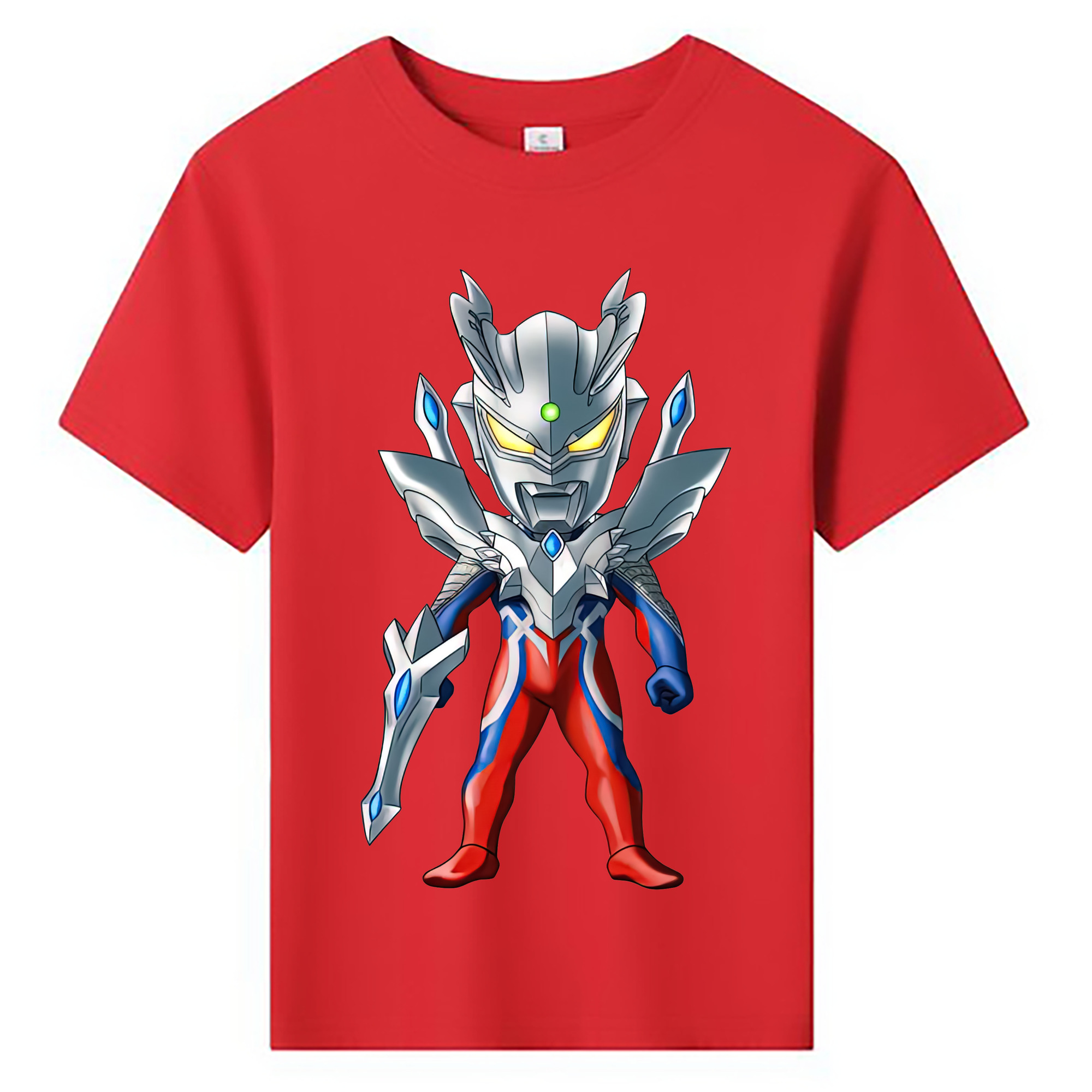 ウルトラマン Ultraman 綿100％キッズTシャツ（フロントプリント）
