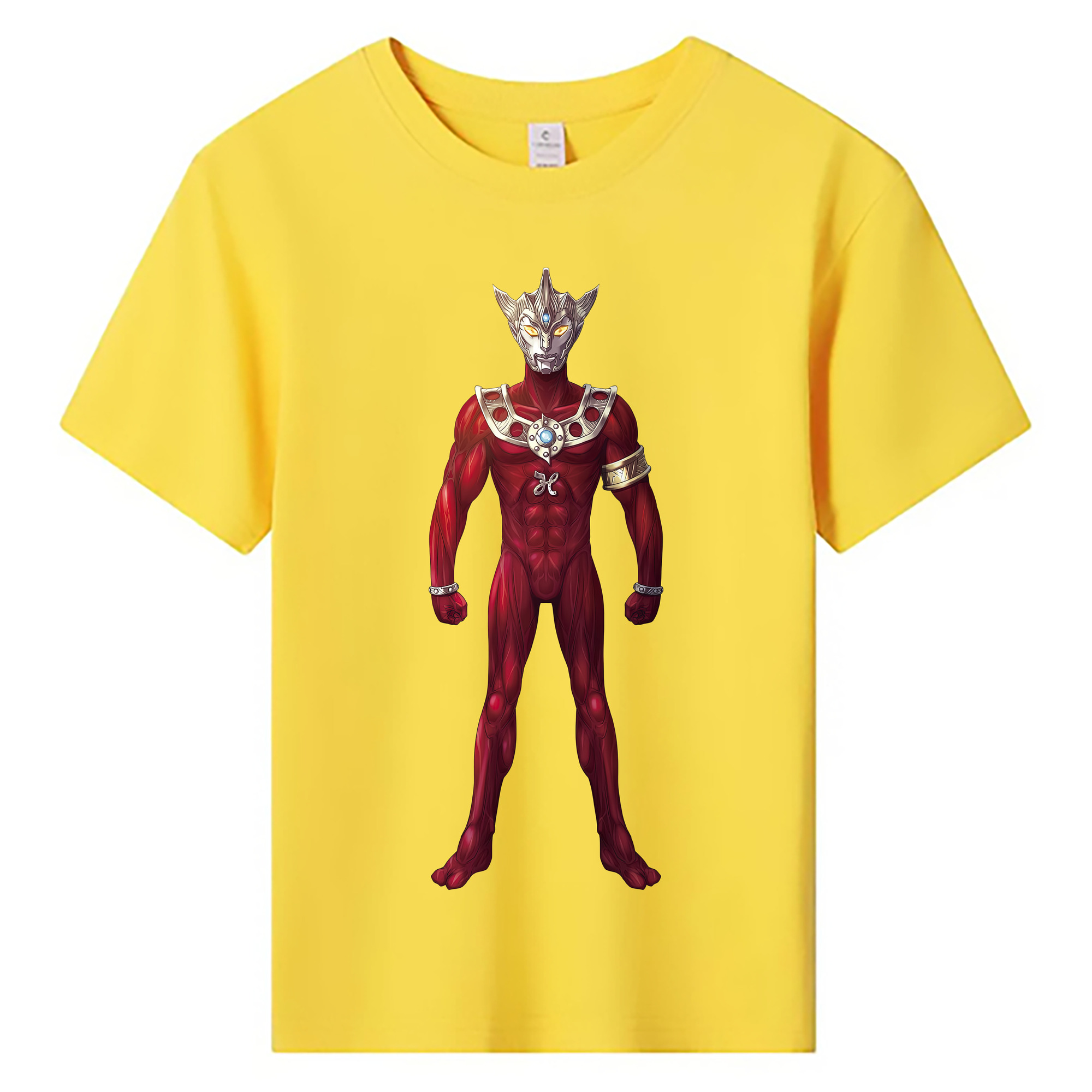 ウルトラマン Ultraman 綿100％キッズTシャツ（フロントプリント）