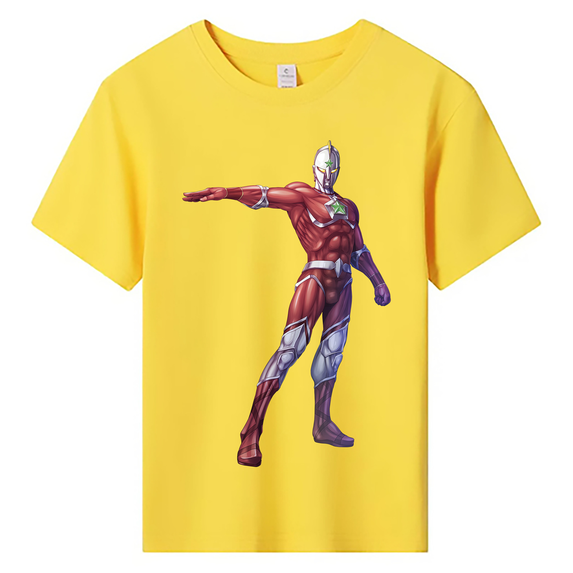 ウルトラマン Ultraman 綿100％キッズTシャツ（フロントプリント）
