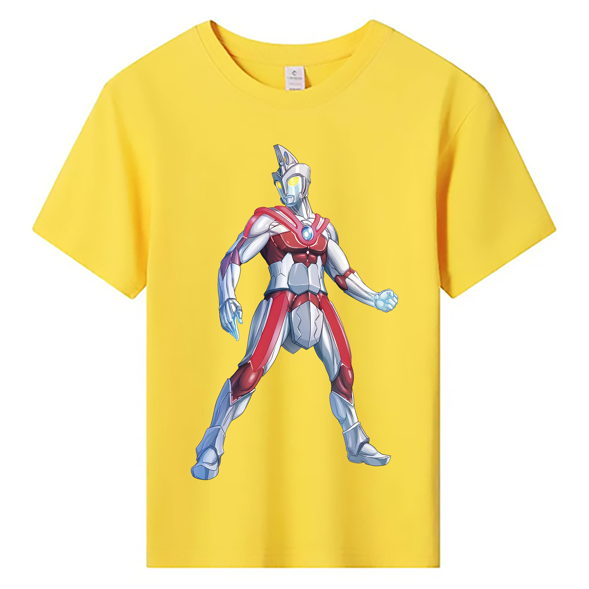 ウルトラマン Ultraman 綿100％キッズTシャツ（フロントプリント）