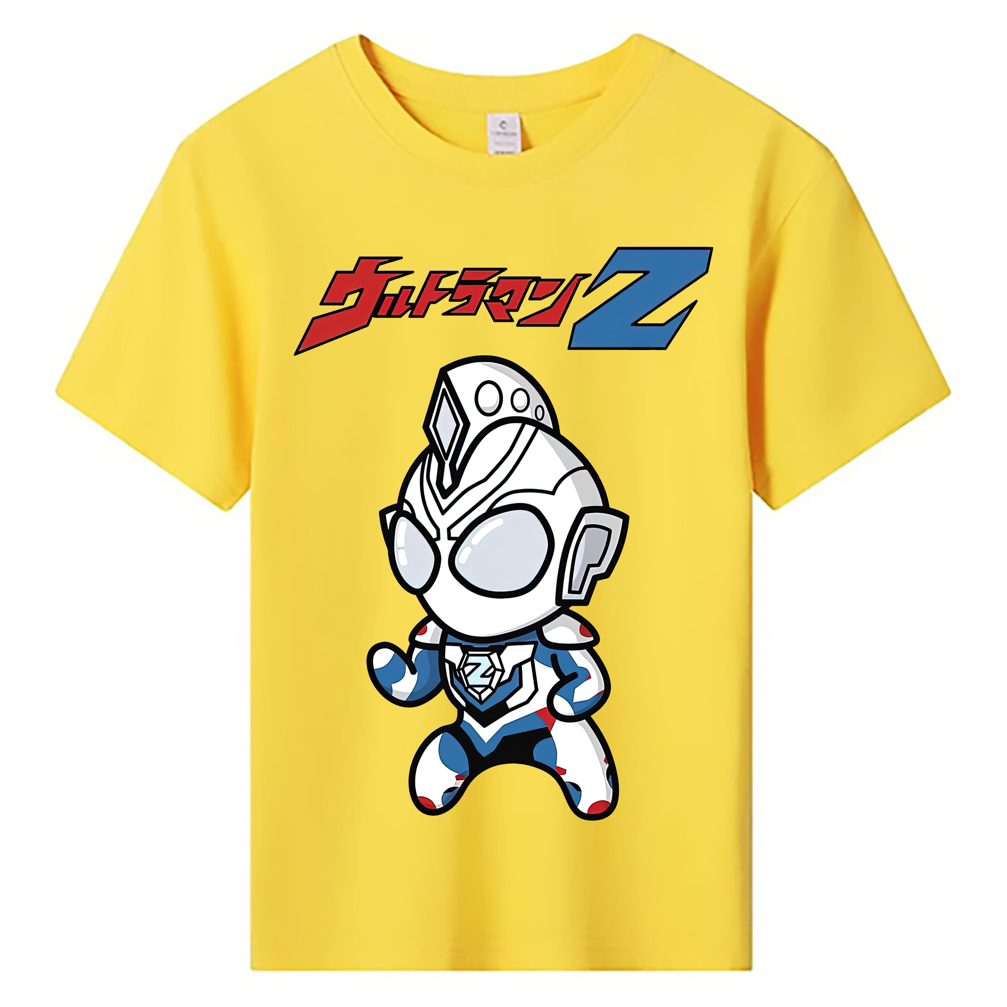 ウルトラマン Ultraman 綿100％キッズTシャツ（フロントプリント）