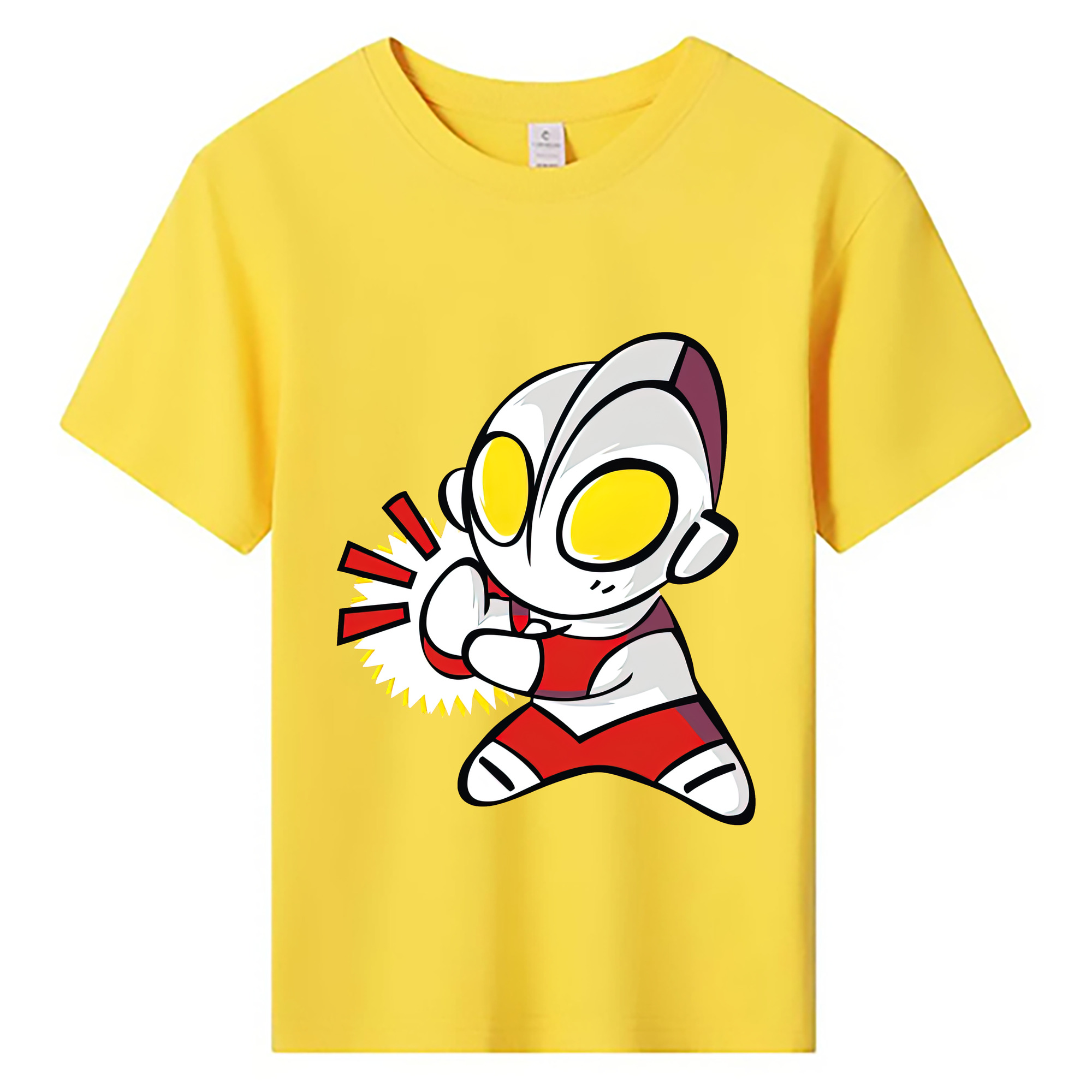 ウルトラマン Ultraman 綿100％キッズTシャツ（フロントプリント）
