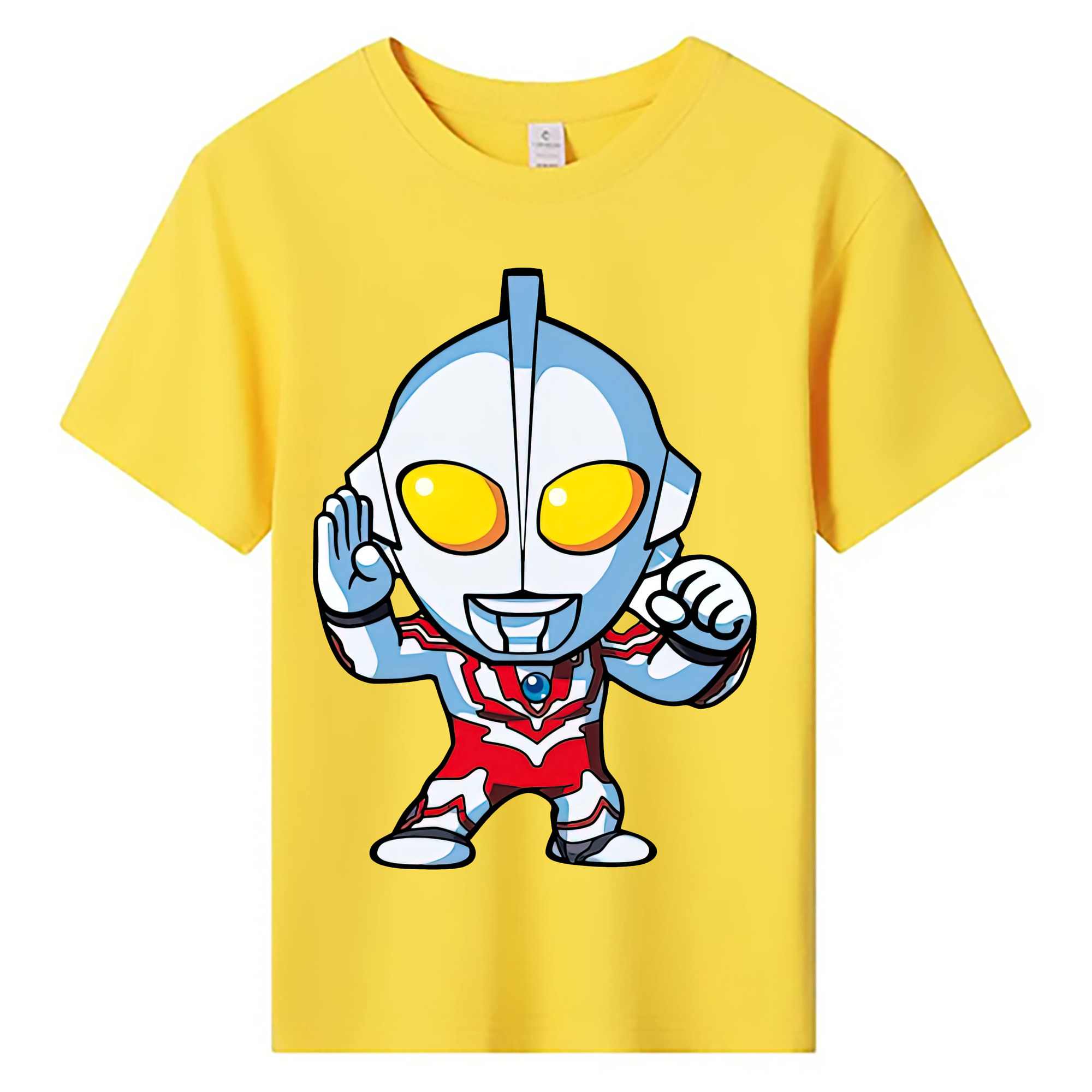 ウルトラマン Ultraman 綿100％キッズTシャツ（フロントプリント）