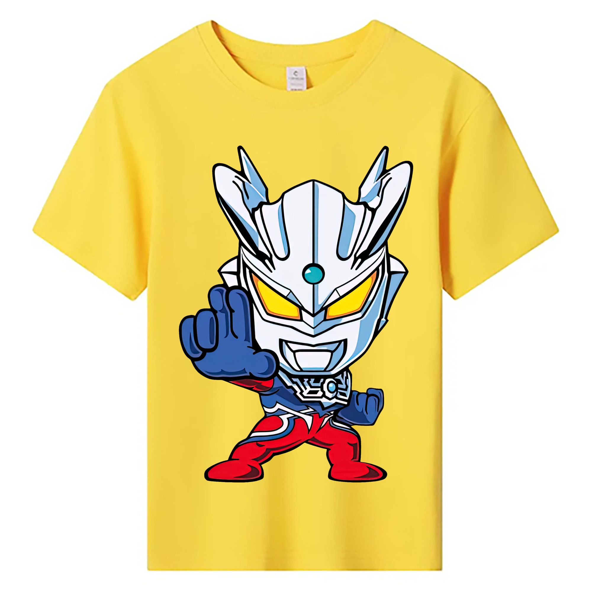 ウルトラマン Ultraman 綿100％キッズTシャツ（フロントプリント）