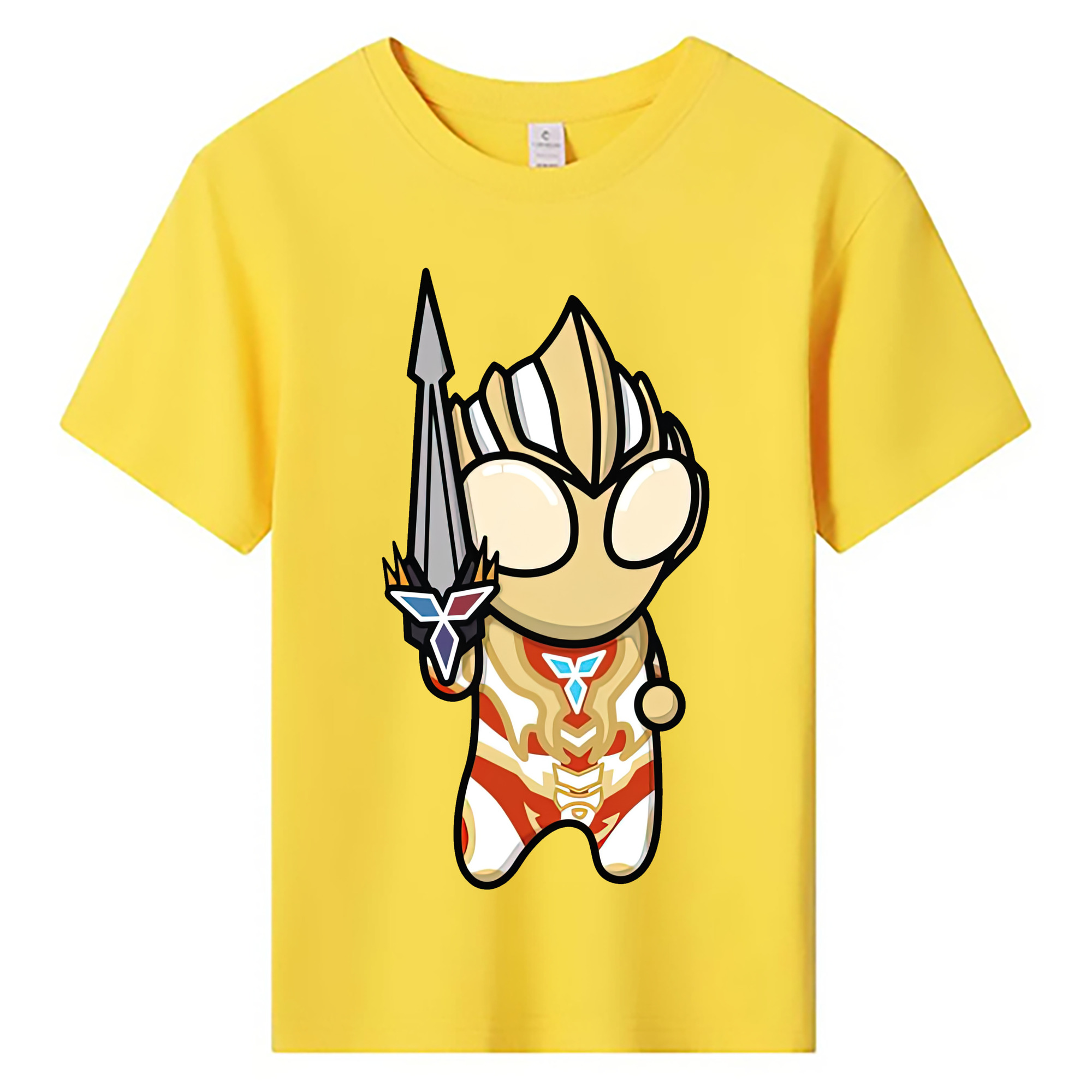 ウルトラマン Ultraman 綿100％キッズTシャツ（フロントプリント）